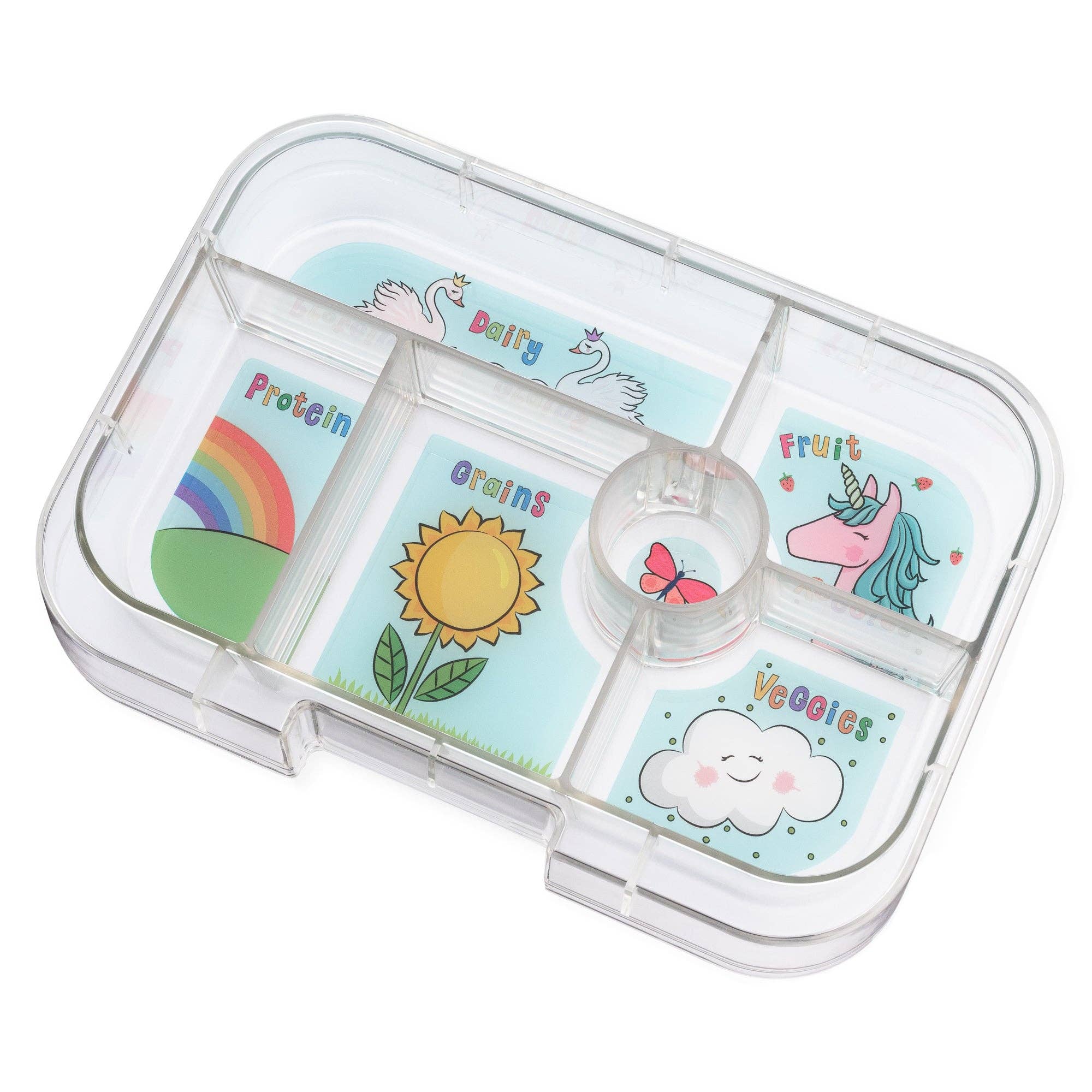 Auslaufsichere Bento-Lunchbox für Kinder - Yumbox Lavande Lila (Einhorn) - nila kids