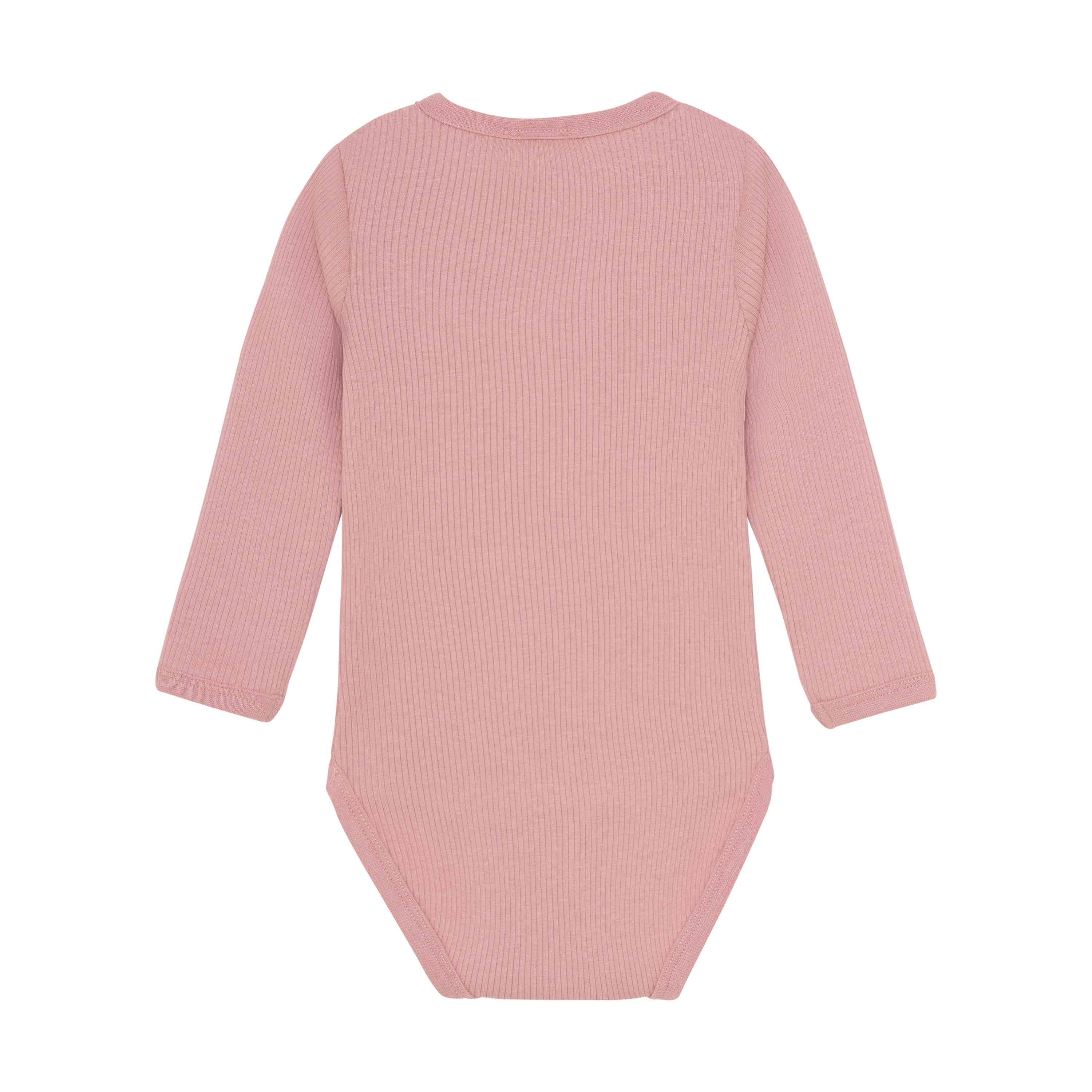 Body Langarm Rib Rosa - nila kids