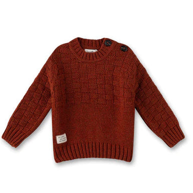 Pullover Strickmuster Wolle / Bambus