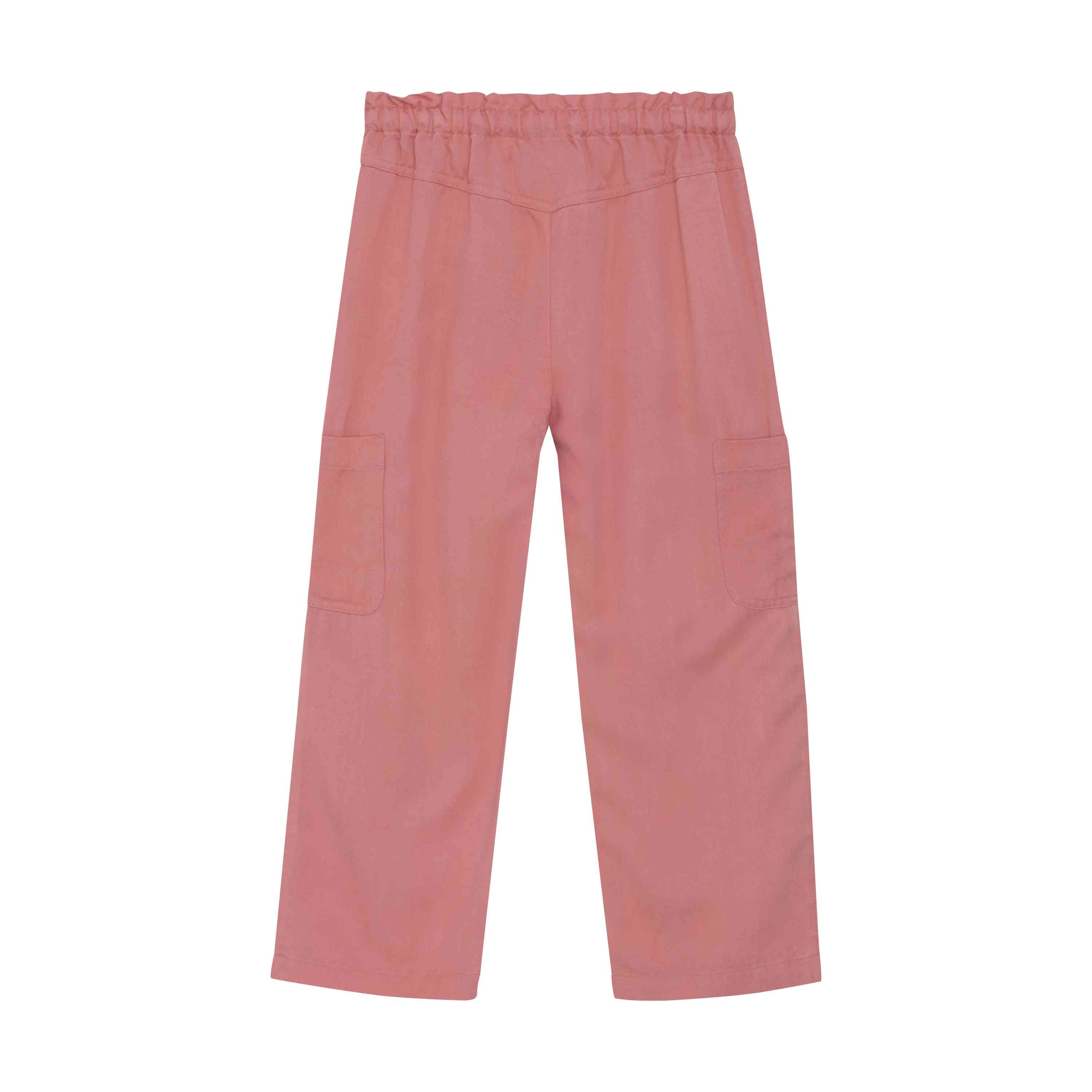 Weite Lyocell-Hose – luftig & lässig in Rosa