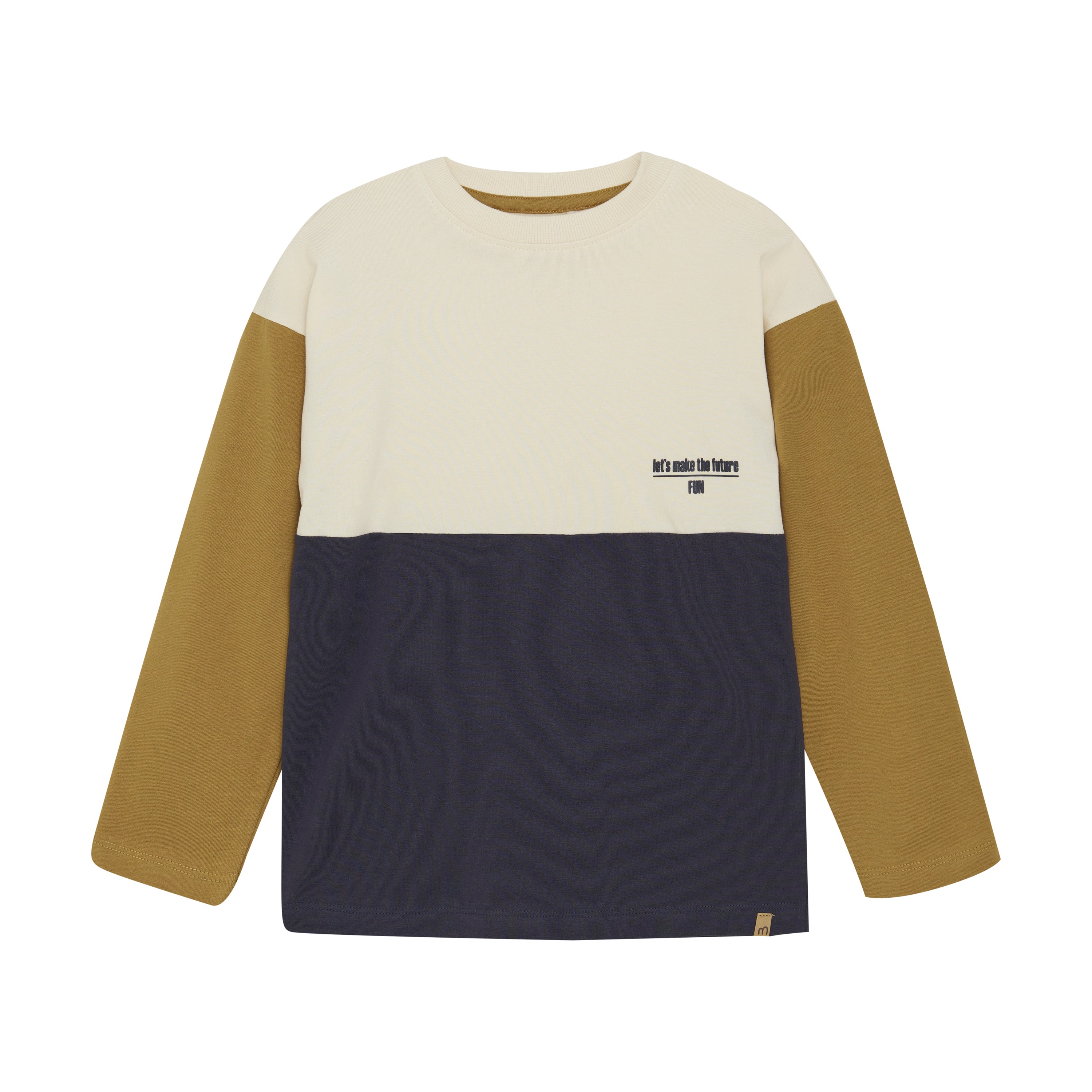 Langarm Shirt "let's make the future fun"