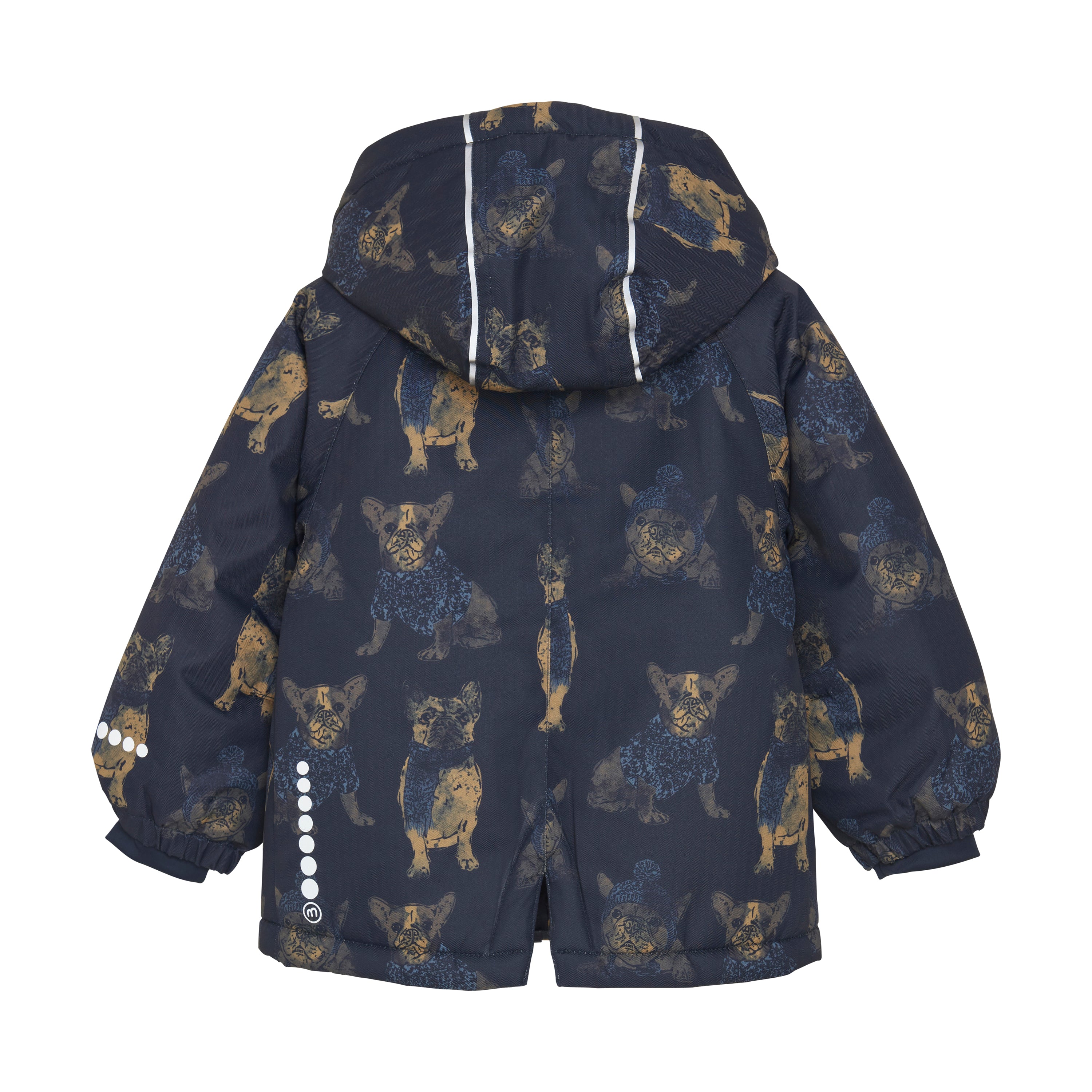 Winterjacke Hunde-Print