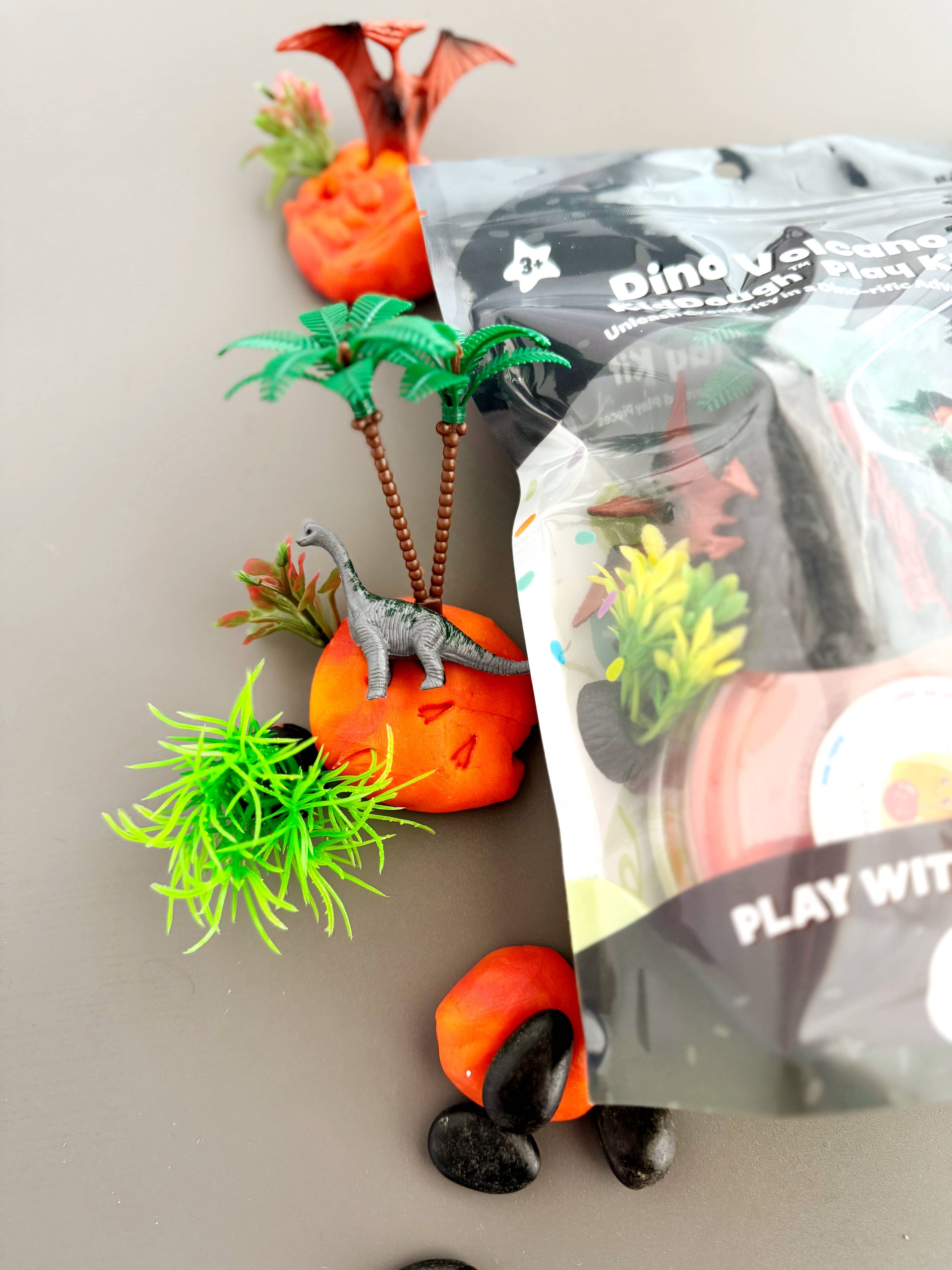 Dino Vulkan KidDough Spielset - nila kids