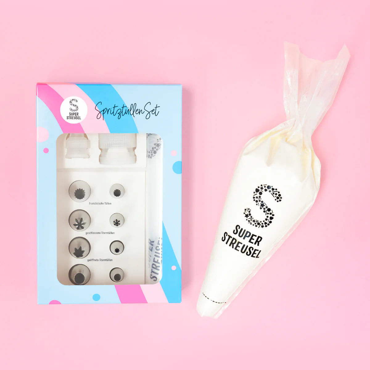 Spritztüllen Set zum Backen - nila kids