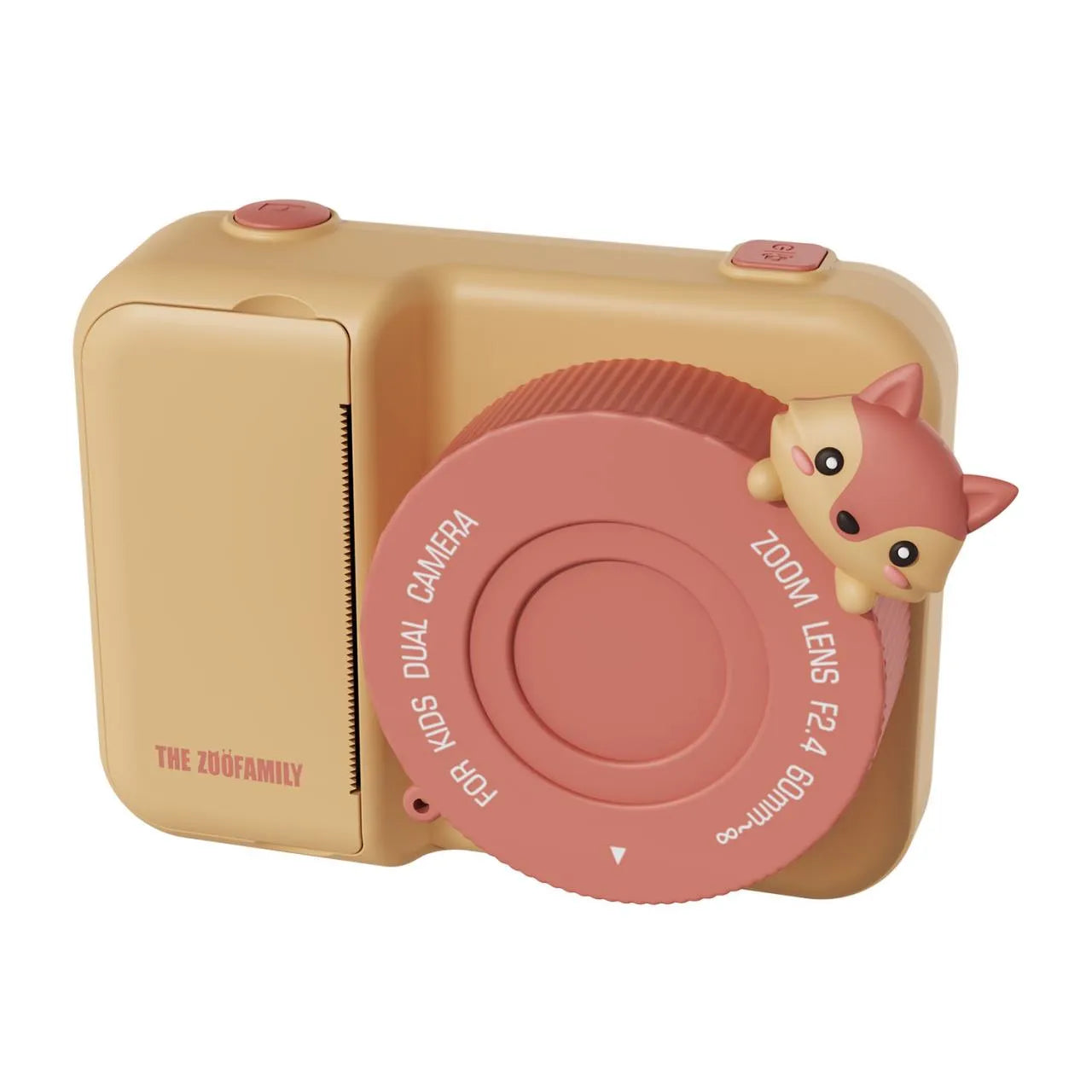 Kinder-Kamera P2- Zoo Print Fuchs