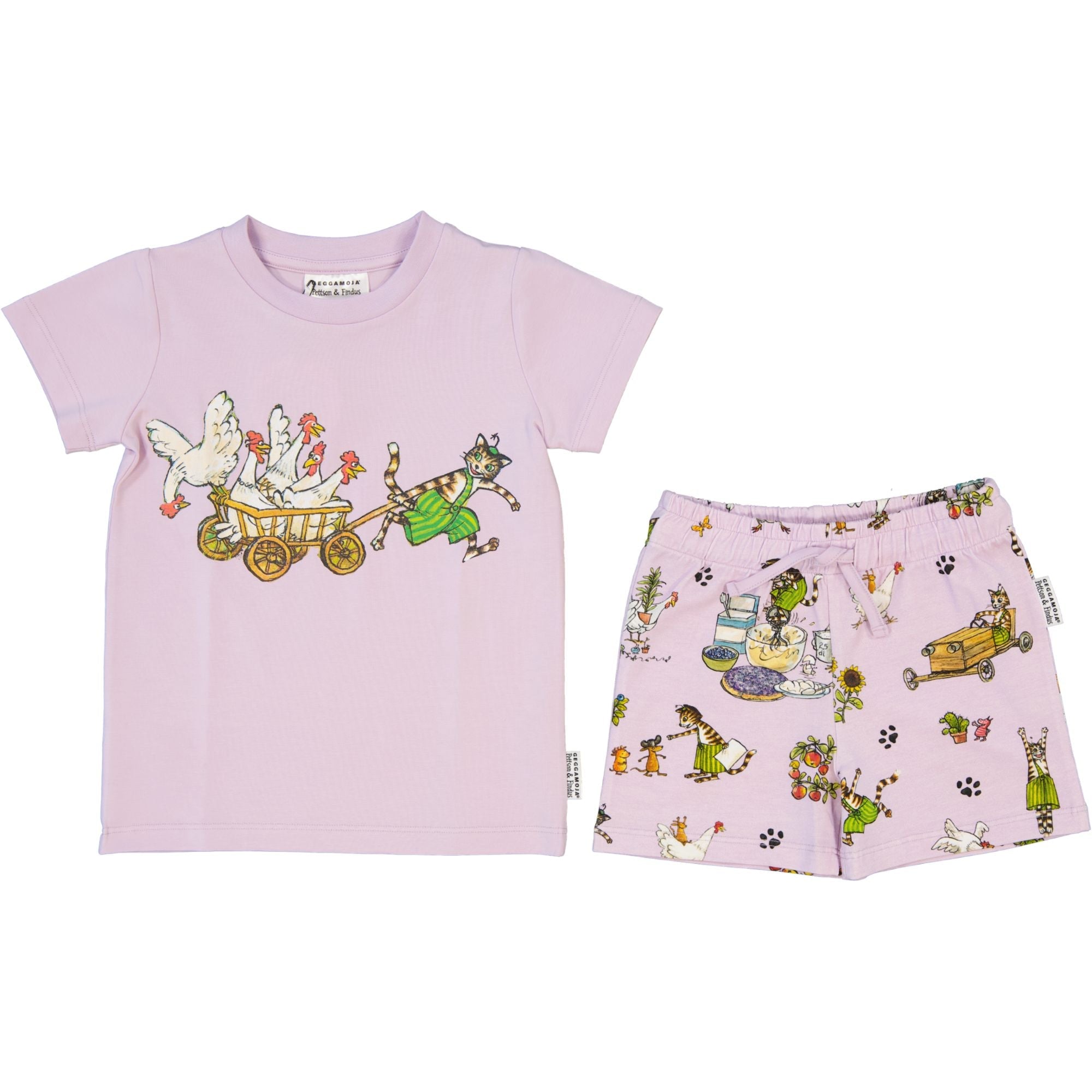 Pyjama set Pettersson & Findus rosa