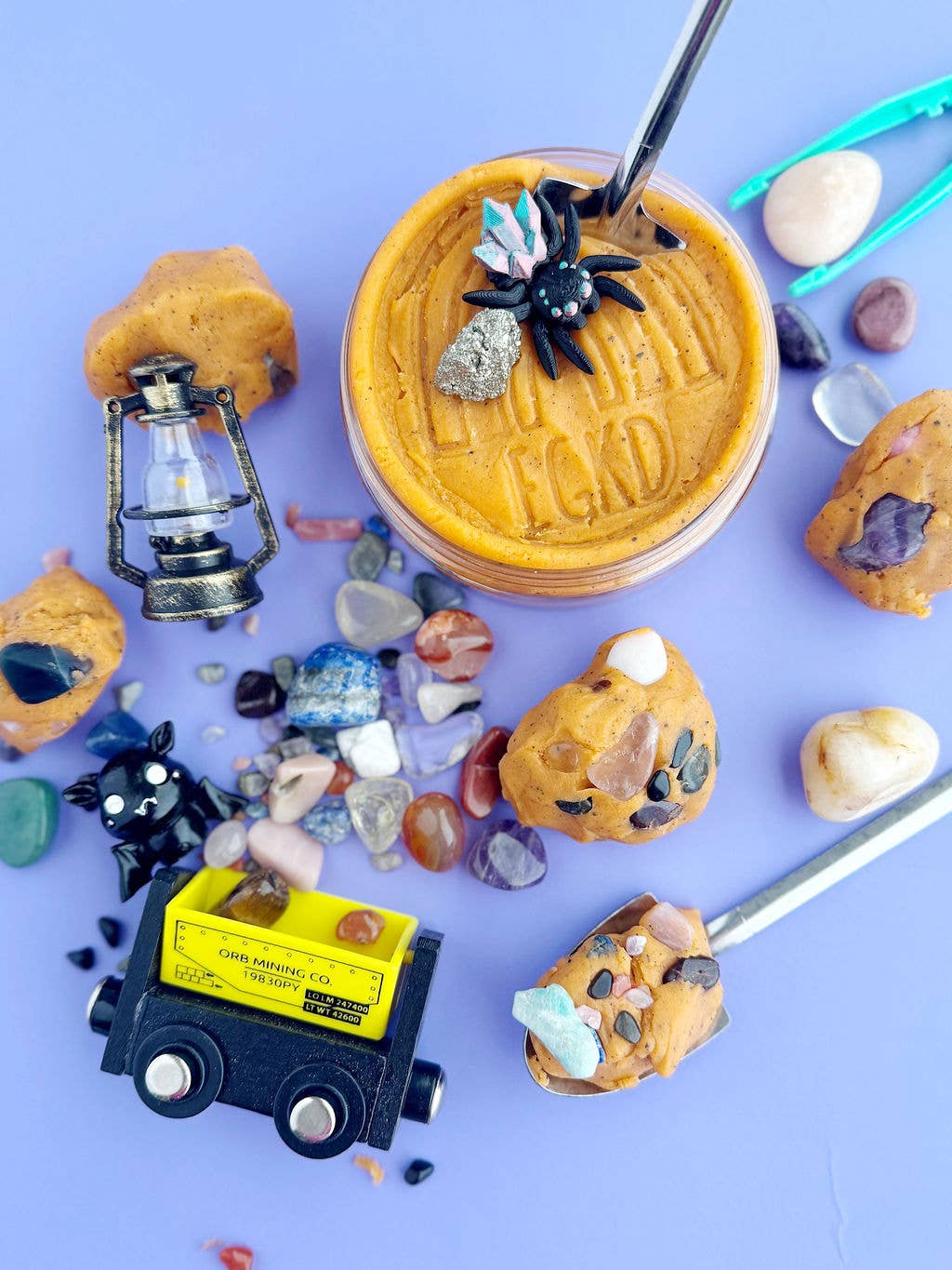Kristallhöhlen-KidDough-Spielset mit Wigglitz - nila kids