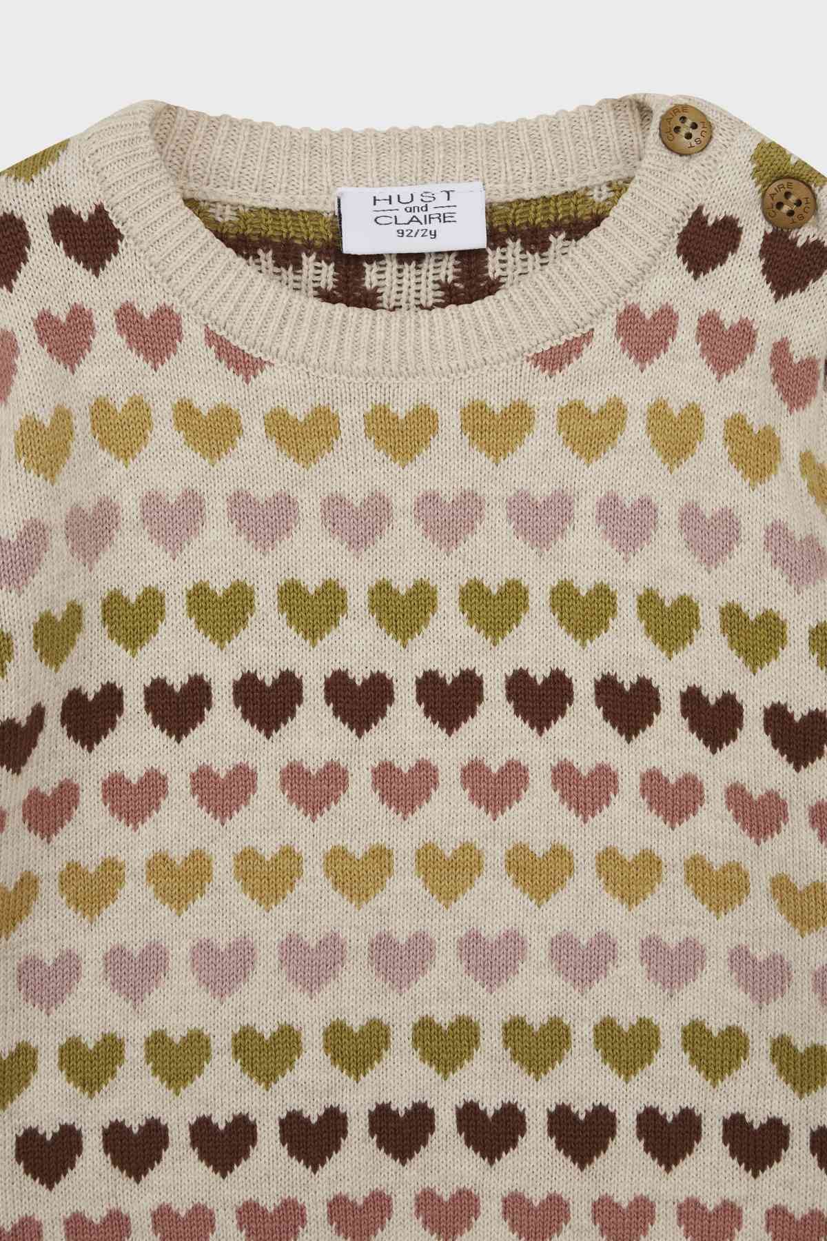 Pani - Pullover Herz - nila kids