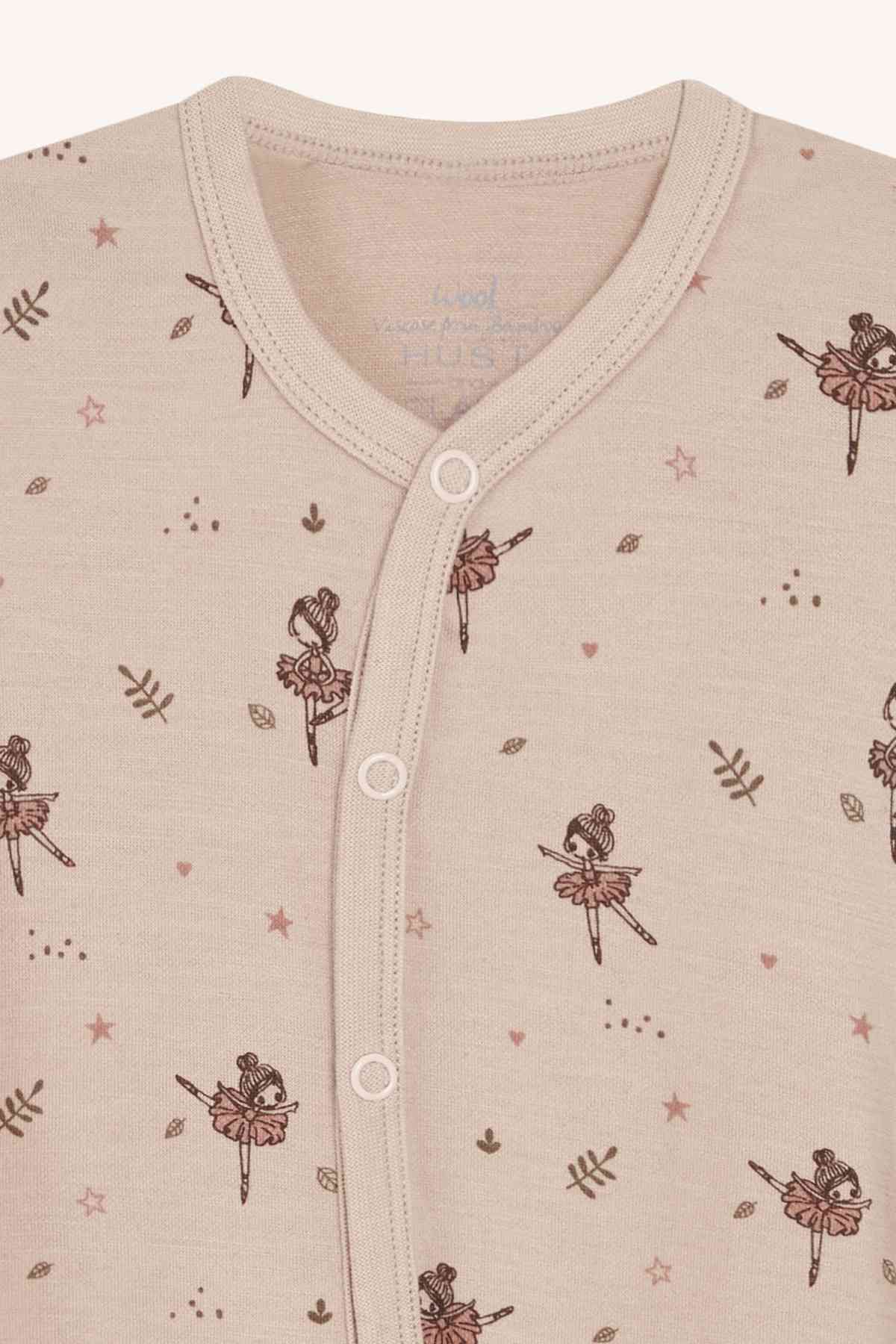 Manu - Jumpsuit langarm Wolle/Bambusviskose - nila kids