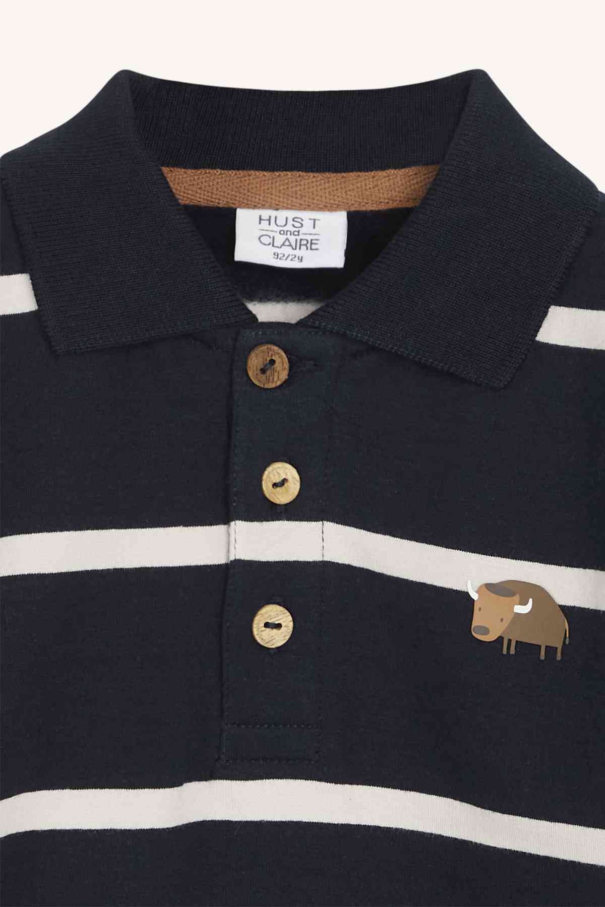 HCSune - Sweatshirt gestreift Kuh-Print - nila kids