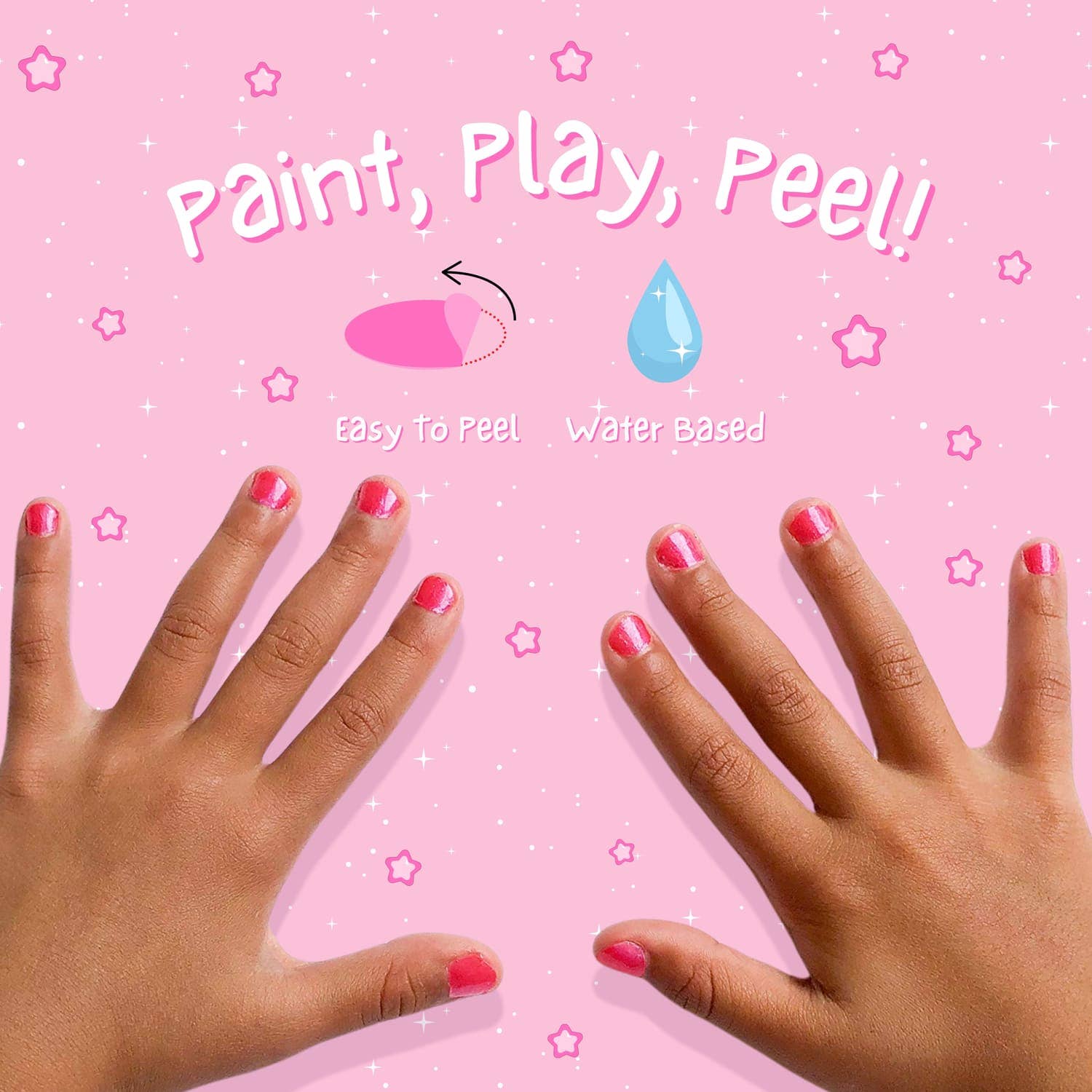 Miss Nella Kinderlack zum Abziehen – geruchloser Nagellack - nila kids