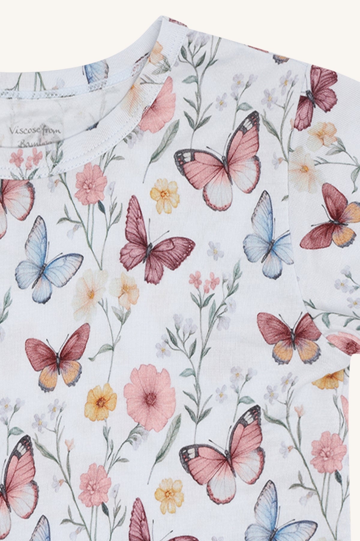 HCAustin Butterfly Bambus T-Shirt Water - nila kids