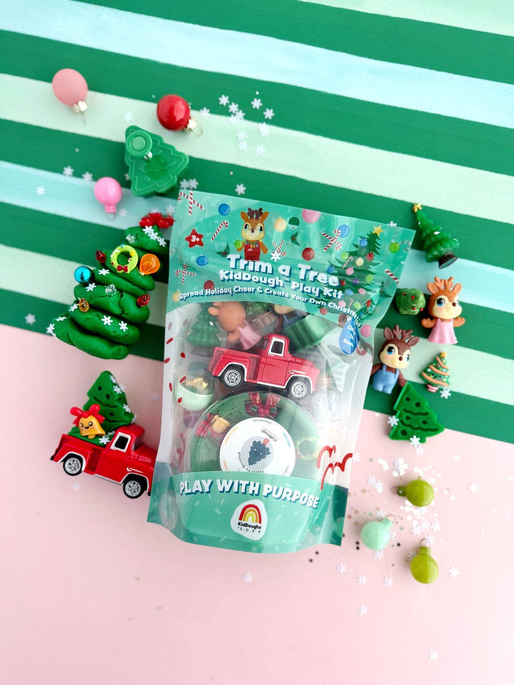 KidDough‑Spielset „Trim a Tree“