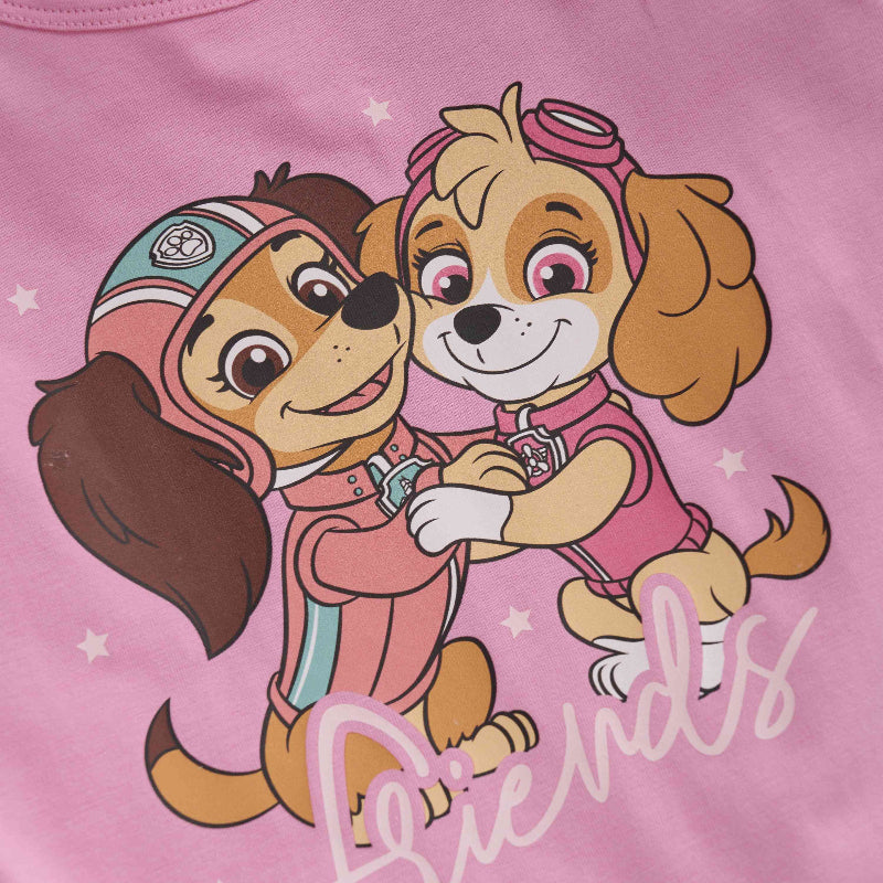 Paw Patrol Kleid „Friends“ – Rosa mit Skye & Liberty - nila kids