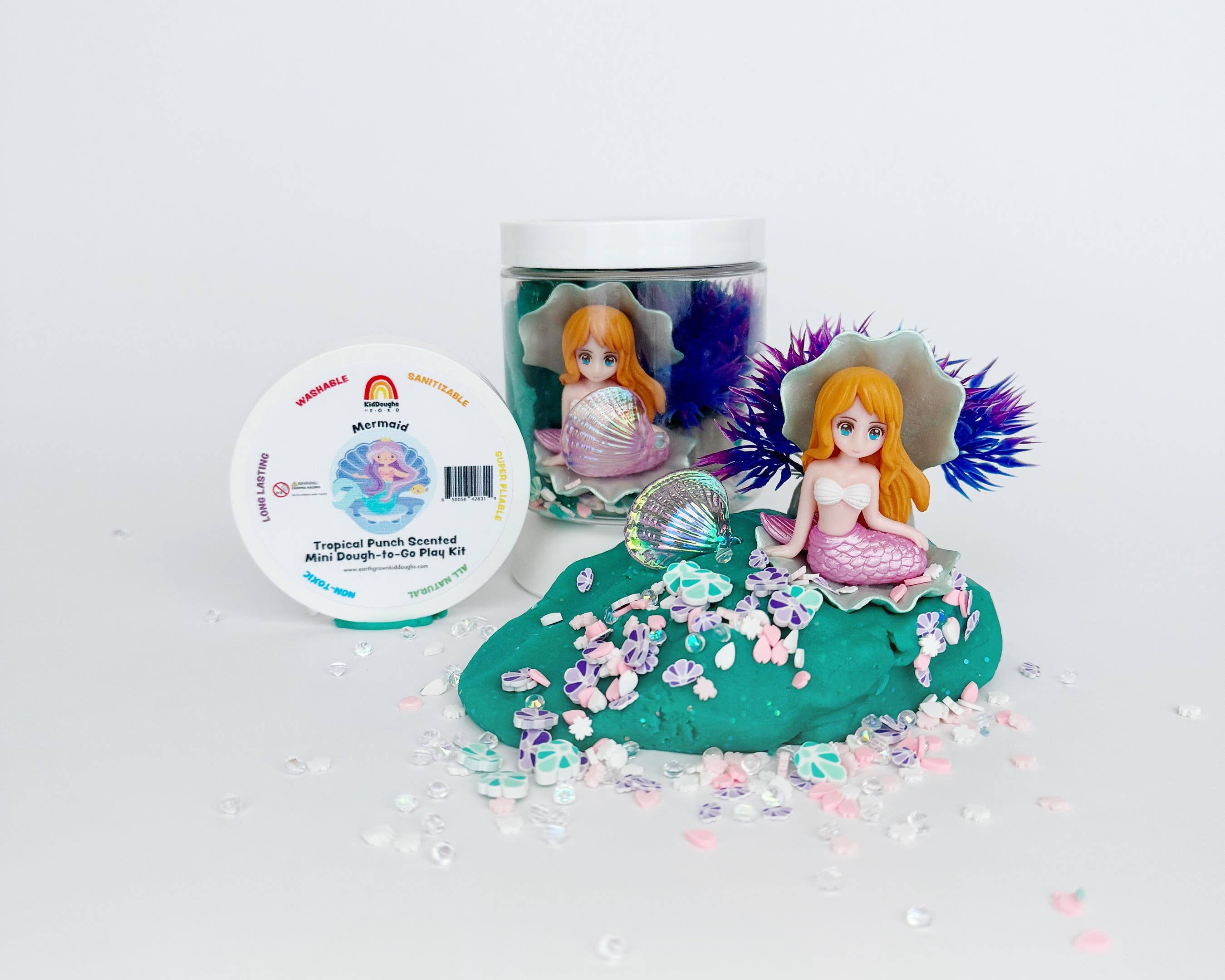 Mermaid Mini Dough-To-Go - nila kids