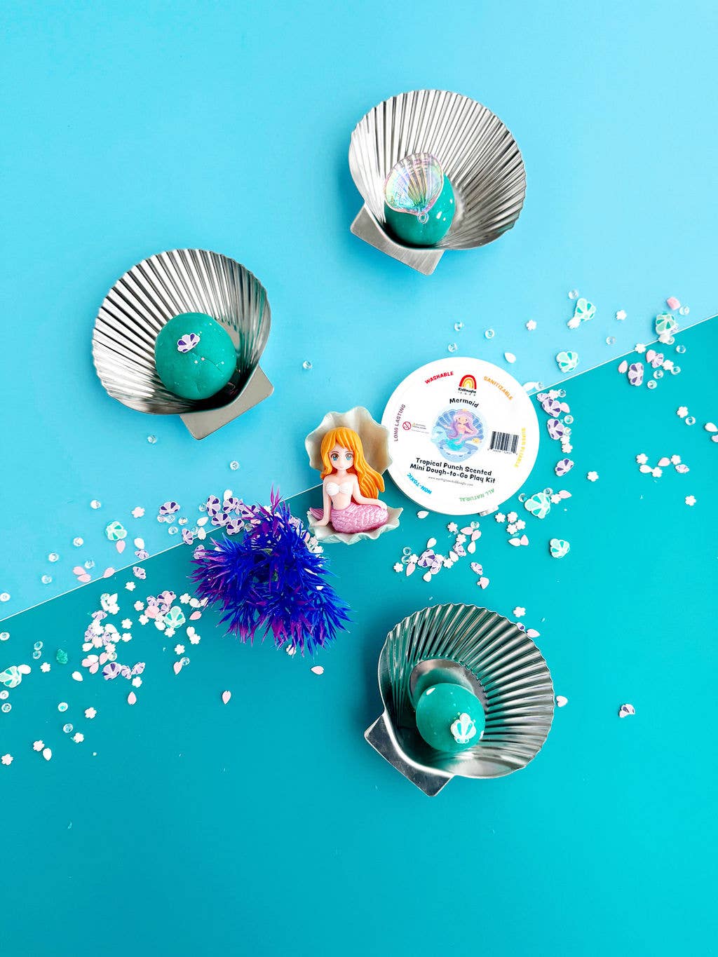 Mermaid Mini Dough-To-Go - nila kids