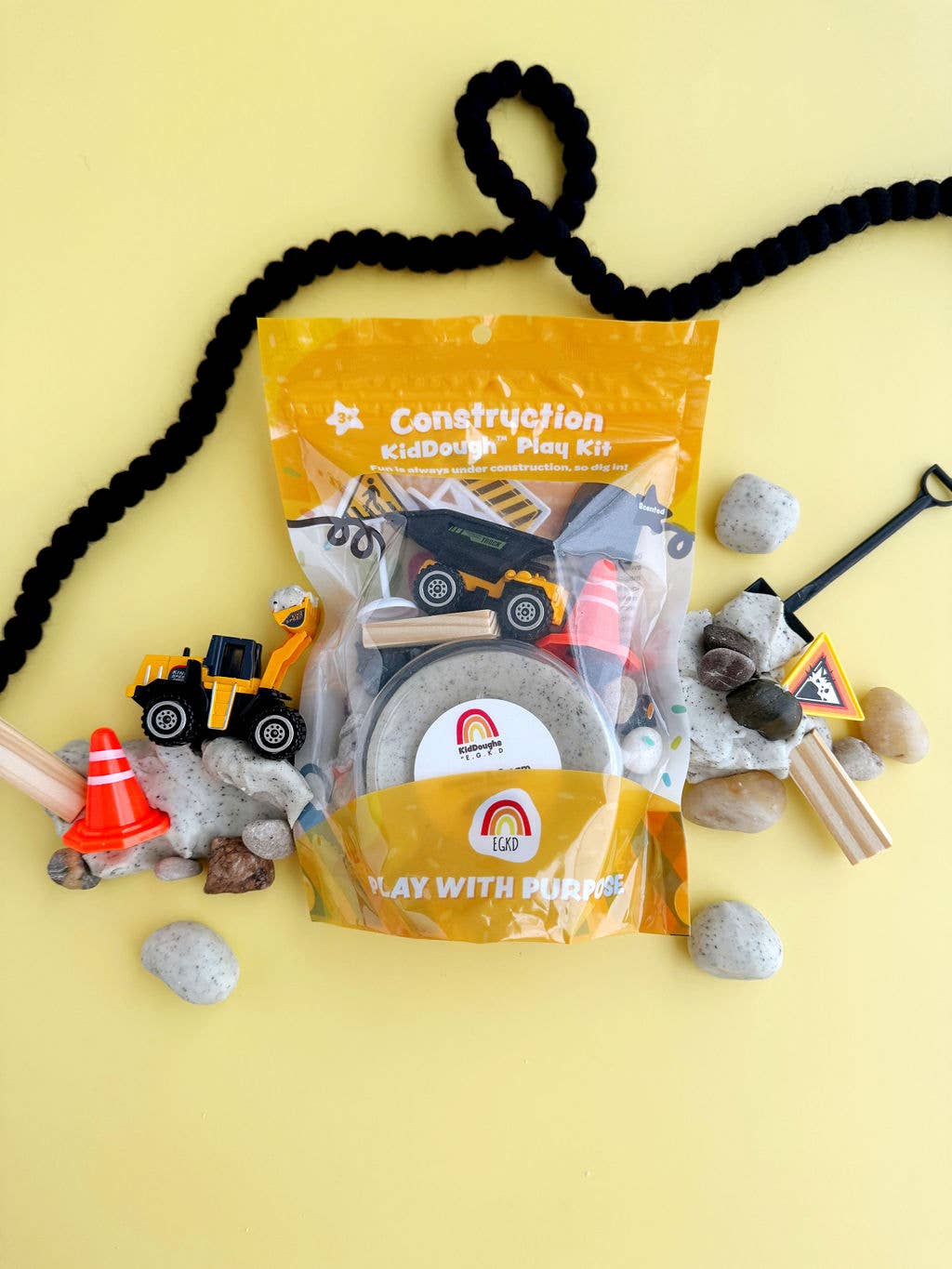 Construction (Cookies & Cream) KidDough Spielset - nila kids