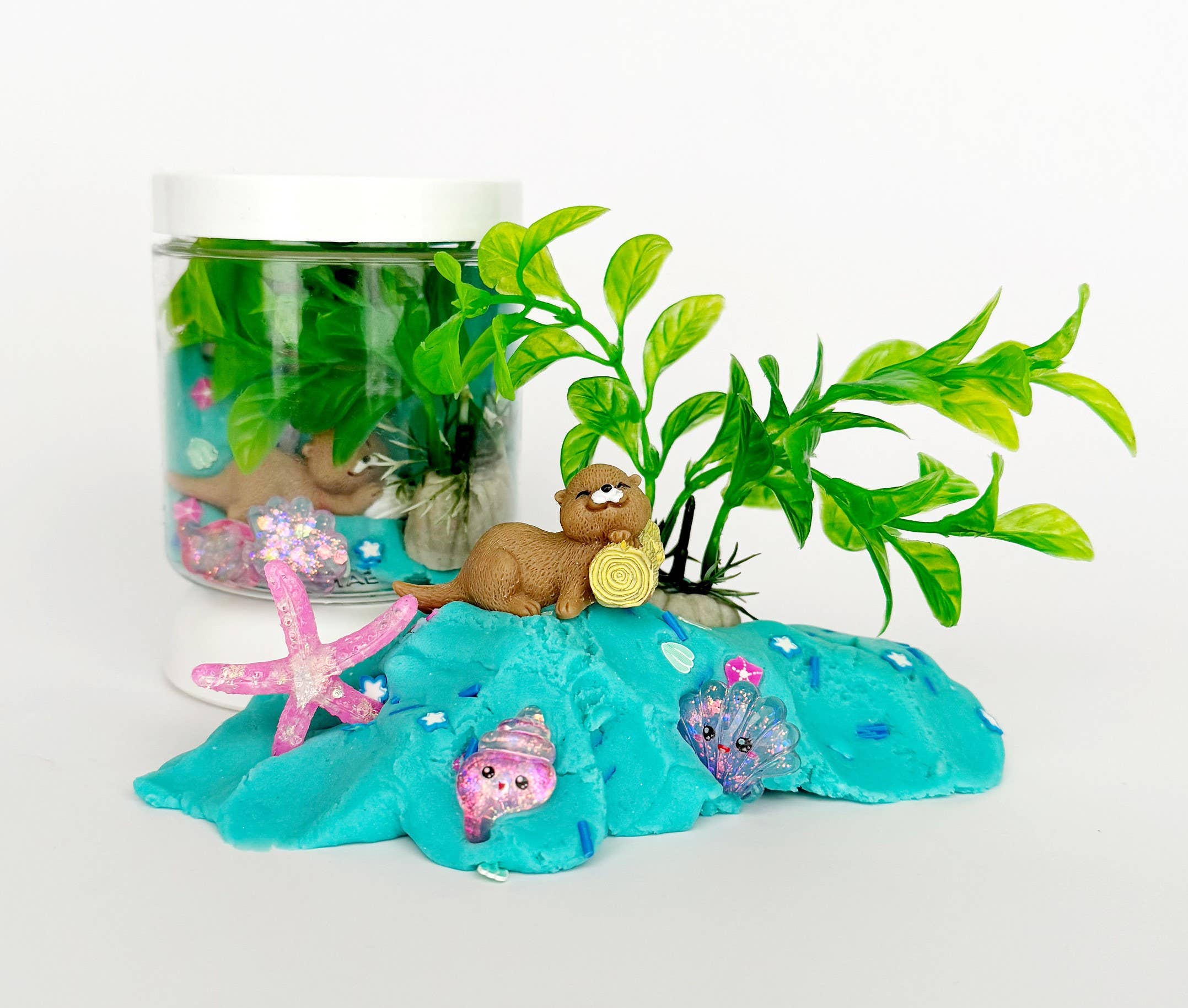 Otterly A-Dough-Rable Mini Dough-To-Go - nila kids