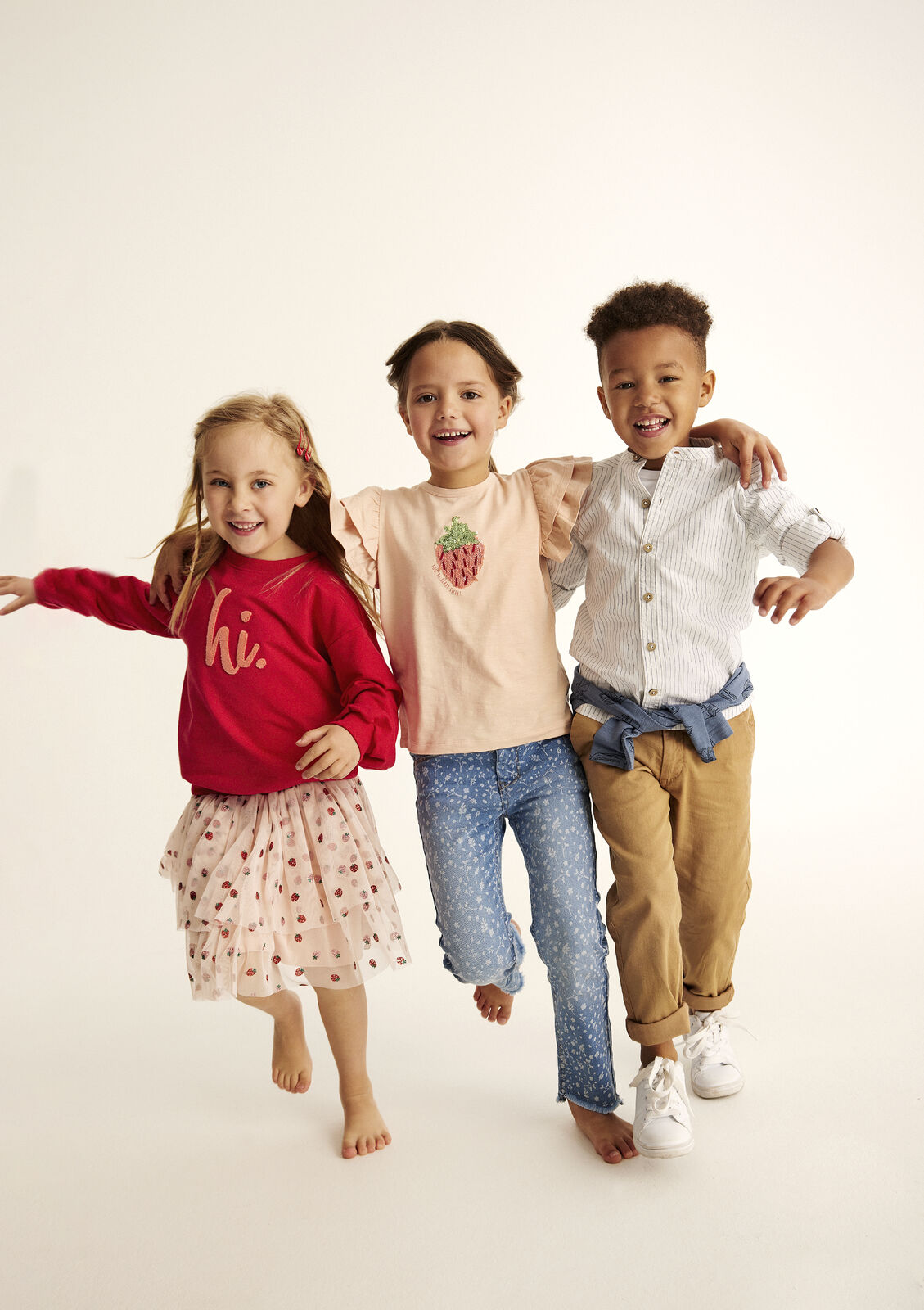 Minymo - Rock mit Glitzer und Allover-Print - nila kids