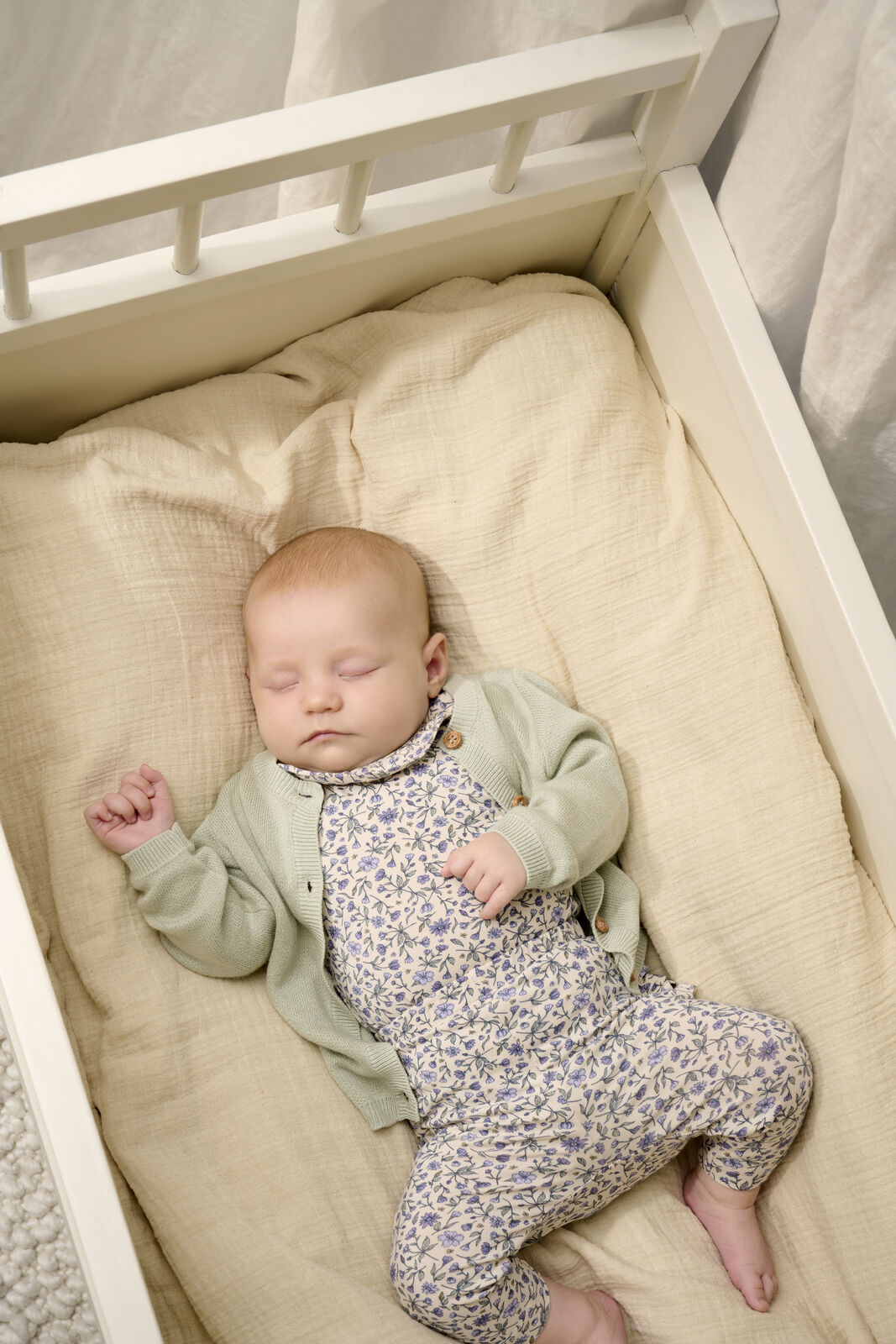 Stampler langarm Bambus Blumenprint - nila kids