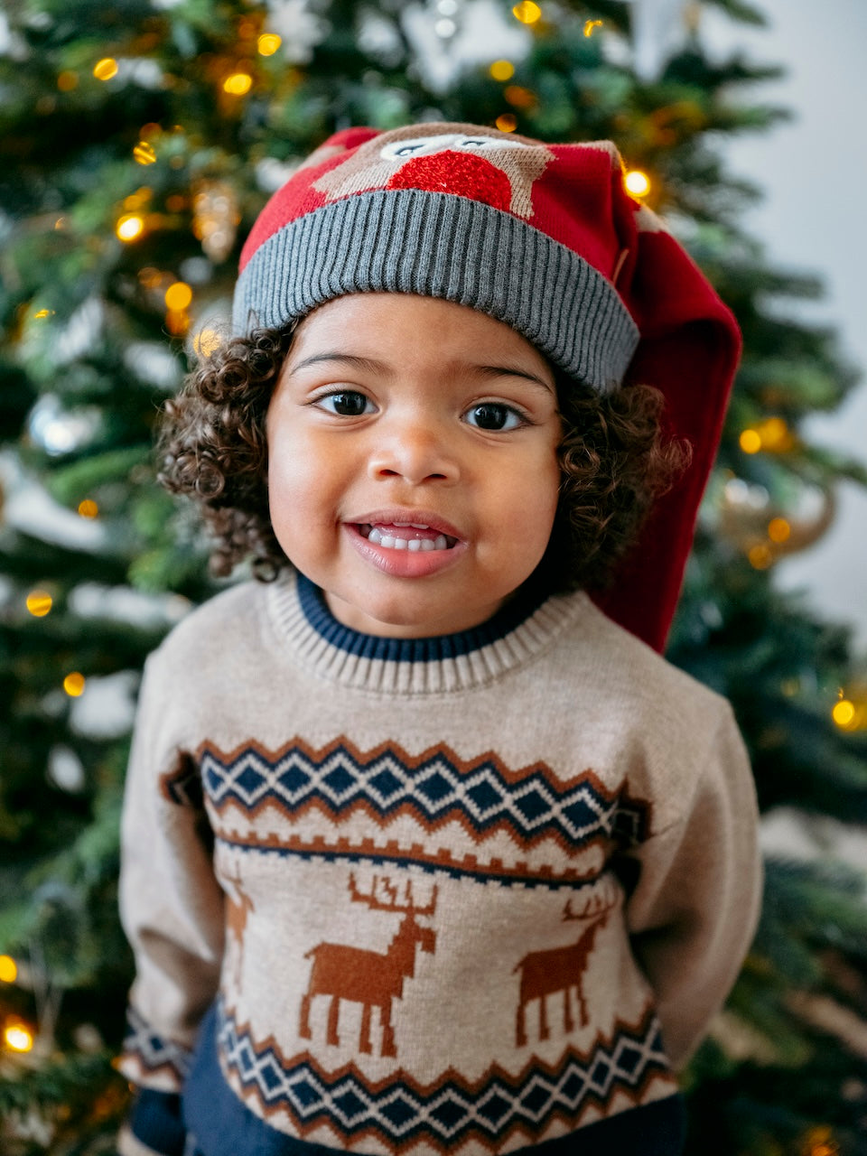 HCFifi - Weihnachtsmütze Rentier - nila kids