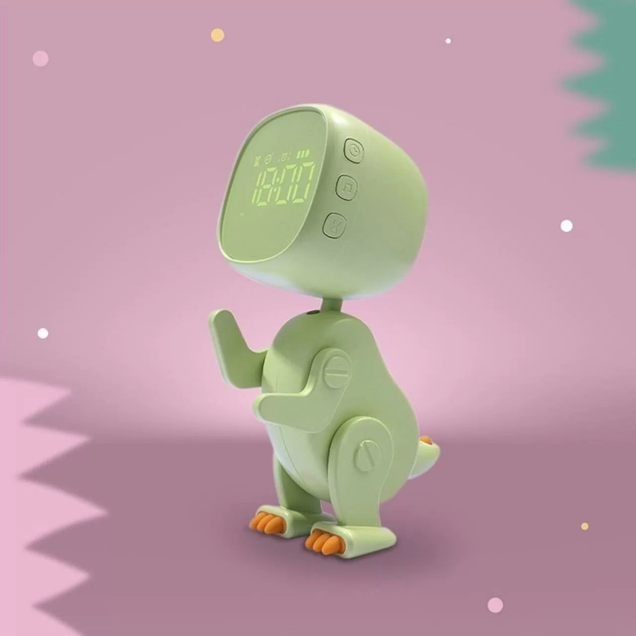 Wecker Roboter Dino