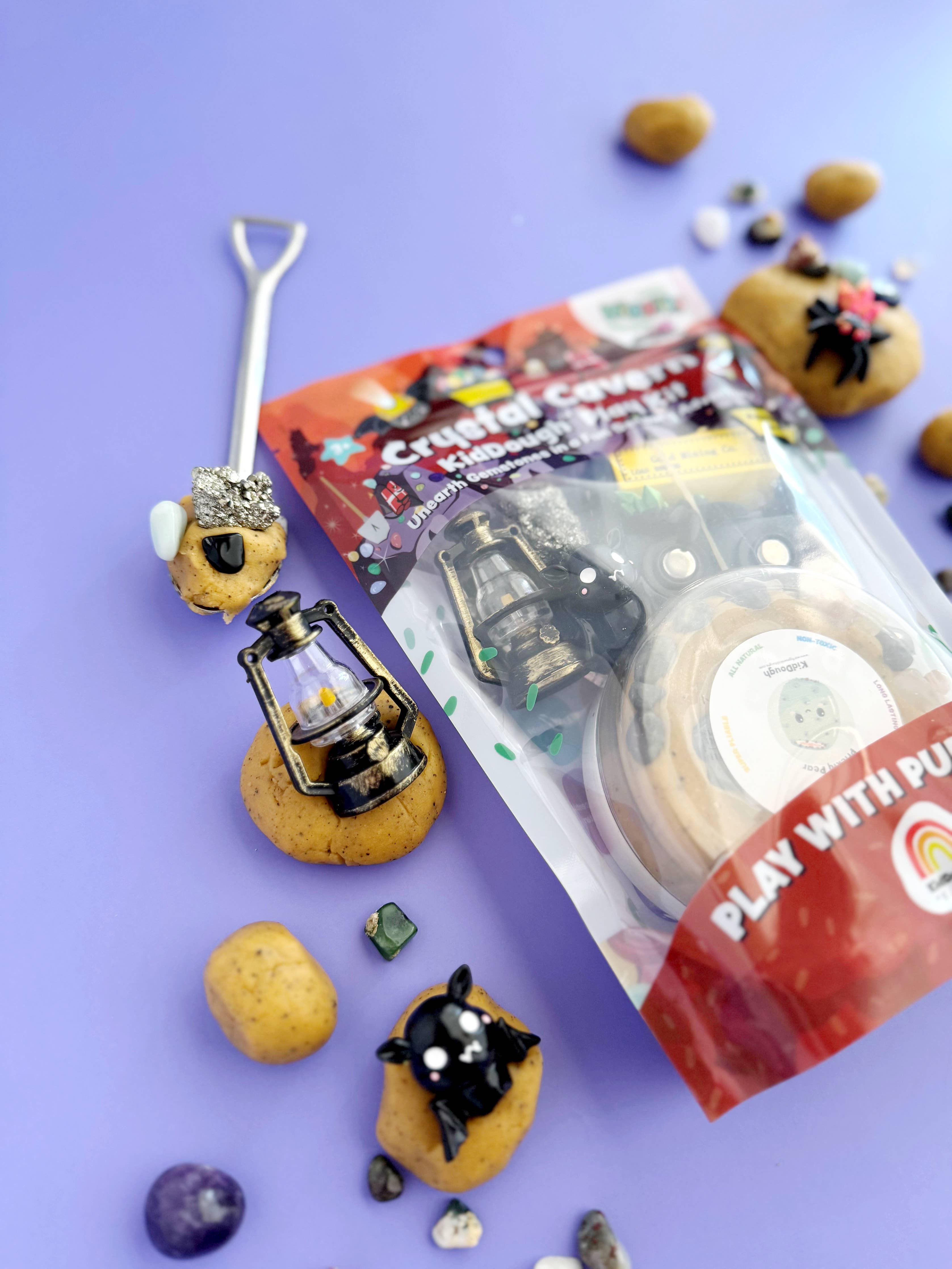 Kristallhöhlen-KidDough-Spielset mit Wigglitz - nila kids
