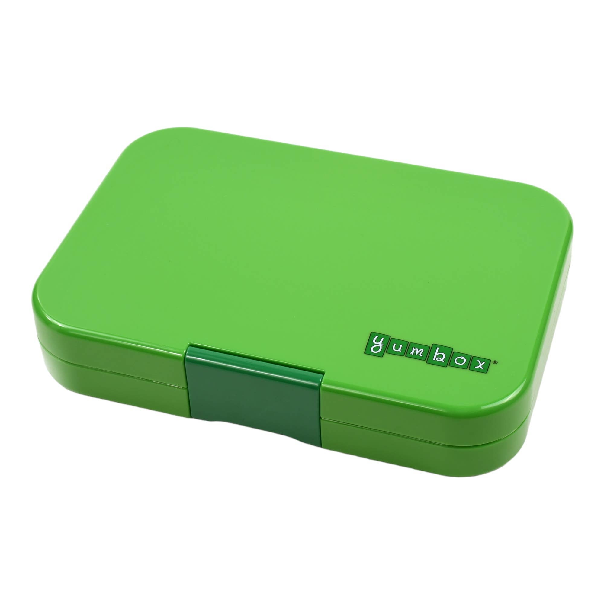 Auslaufsichere Yumbox Tapas - Jurassic Green, 5 Fächer grosse Grösse - nila kids