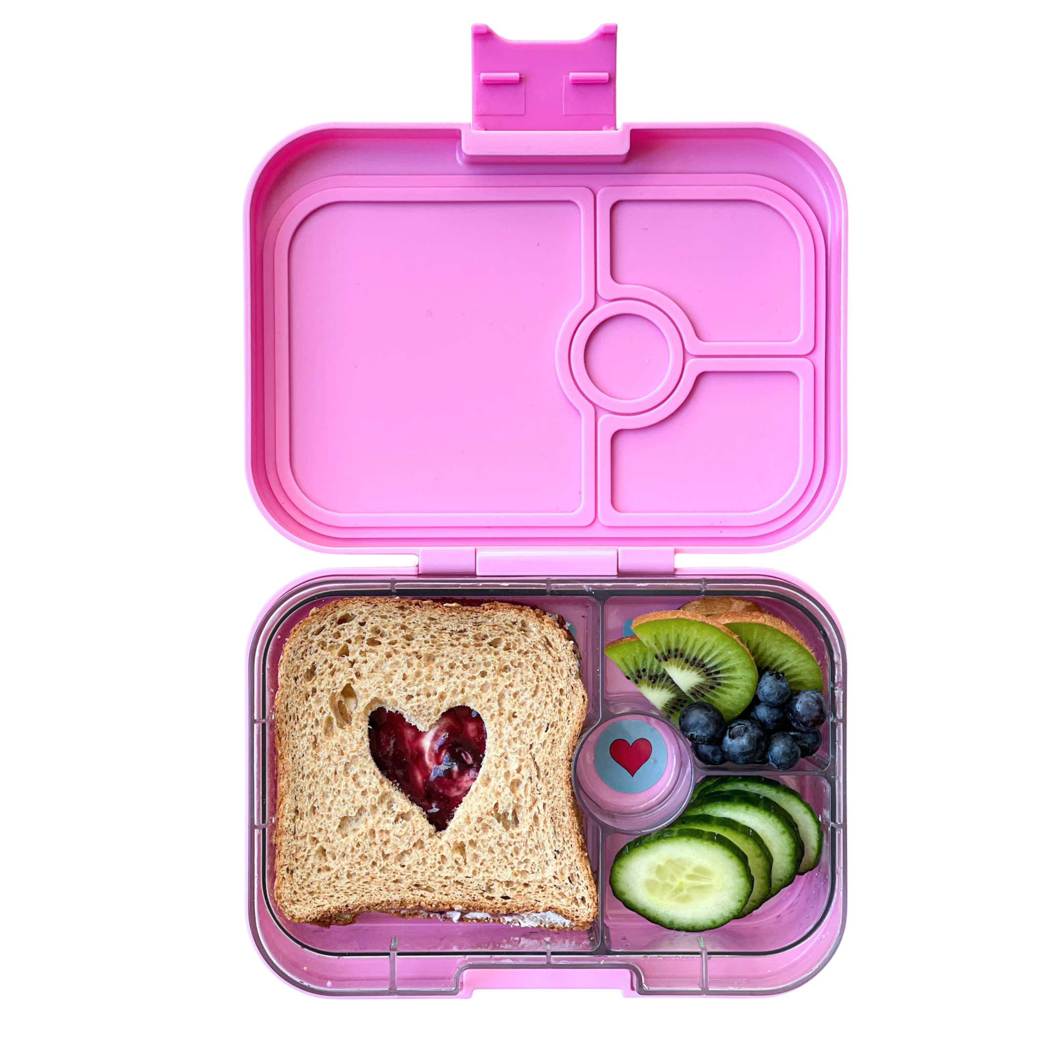 Auslaufsichere Bento-Box Panino - Power Pink Rainbow - nila kids