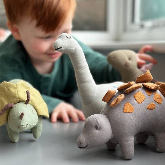 Steggy Linen Dinosaurier-Spielzeug für Kinder - nila kids