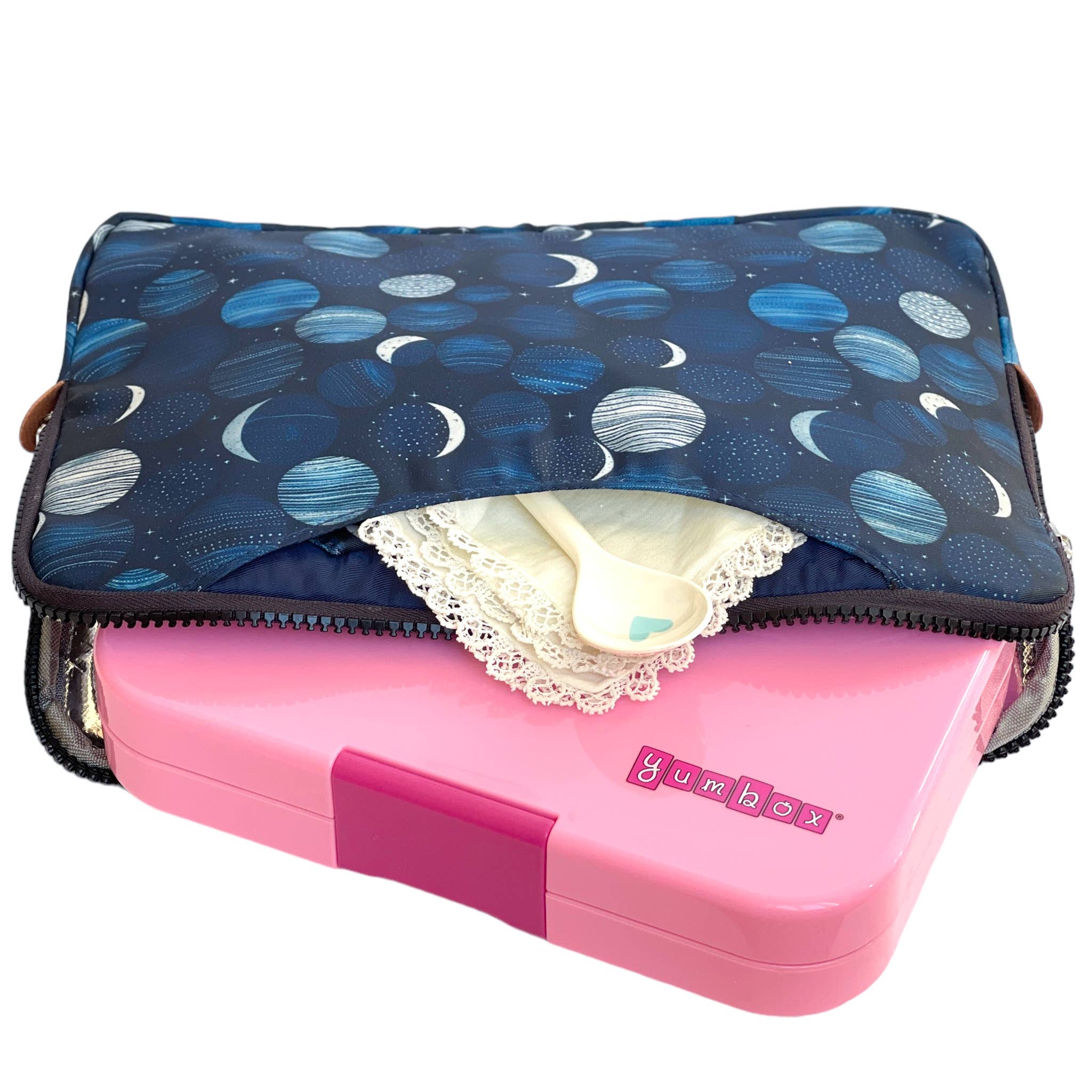Auslaufsichere Bento-Box Panino - Power Pink Rainbow - nila kids