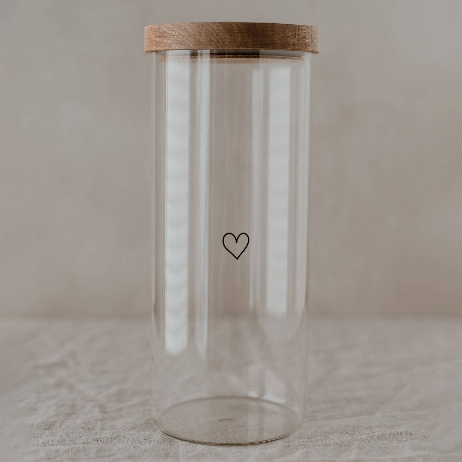 Vorratsglas Herz 25cm - nila kids