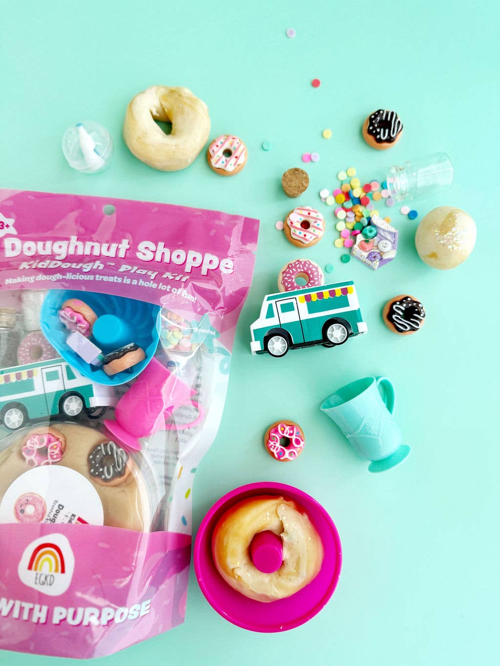 Doughnut Shoppe (Donut) KidDough Spielset - nila kids