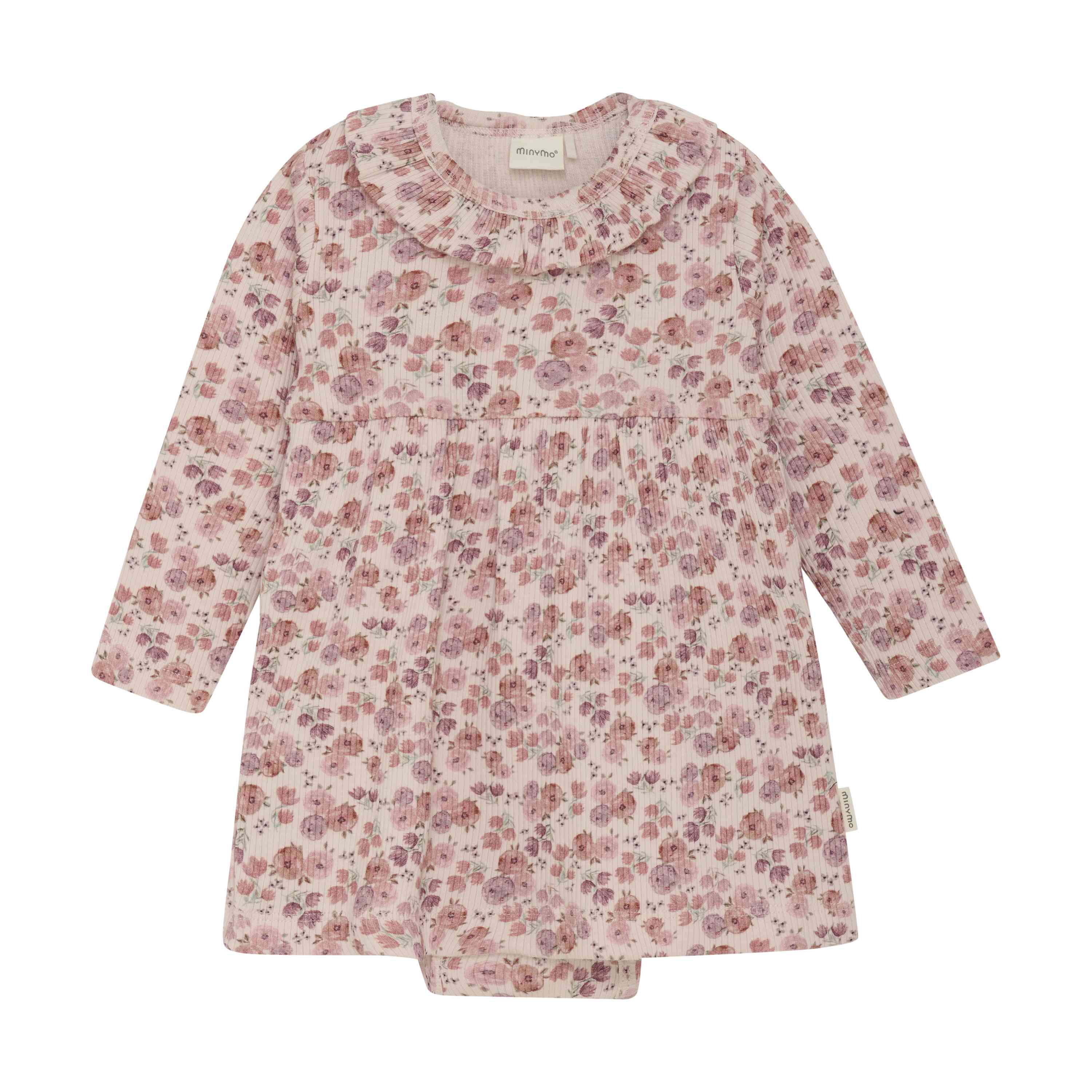 Langarmkleid Blumenprint