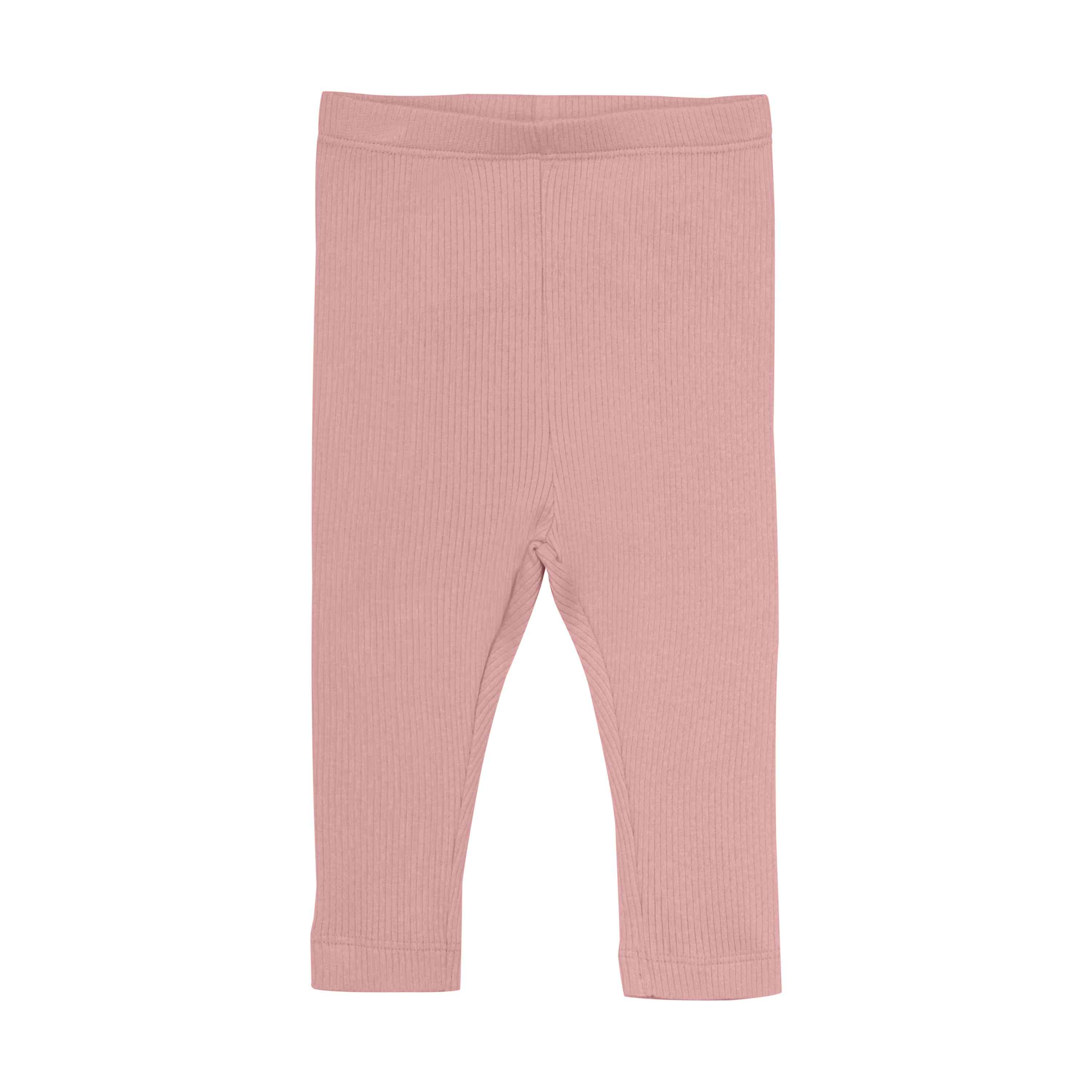 Rib-Leggings rosa - nila kids