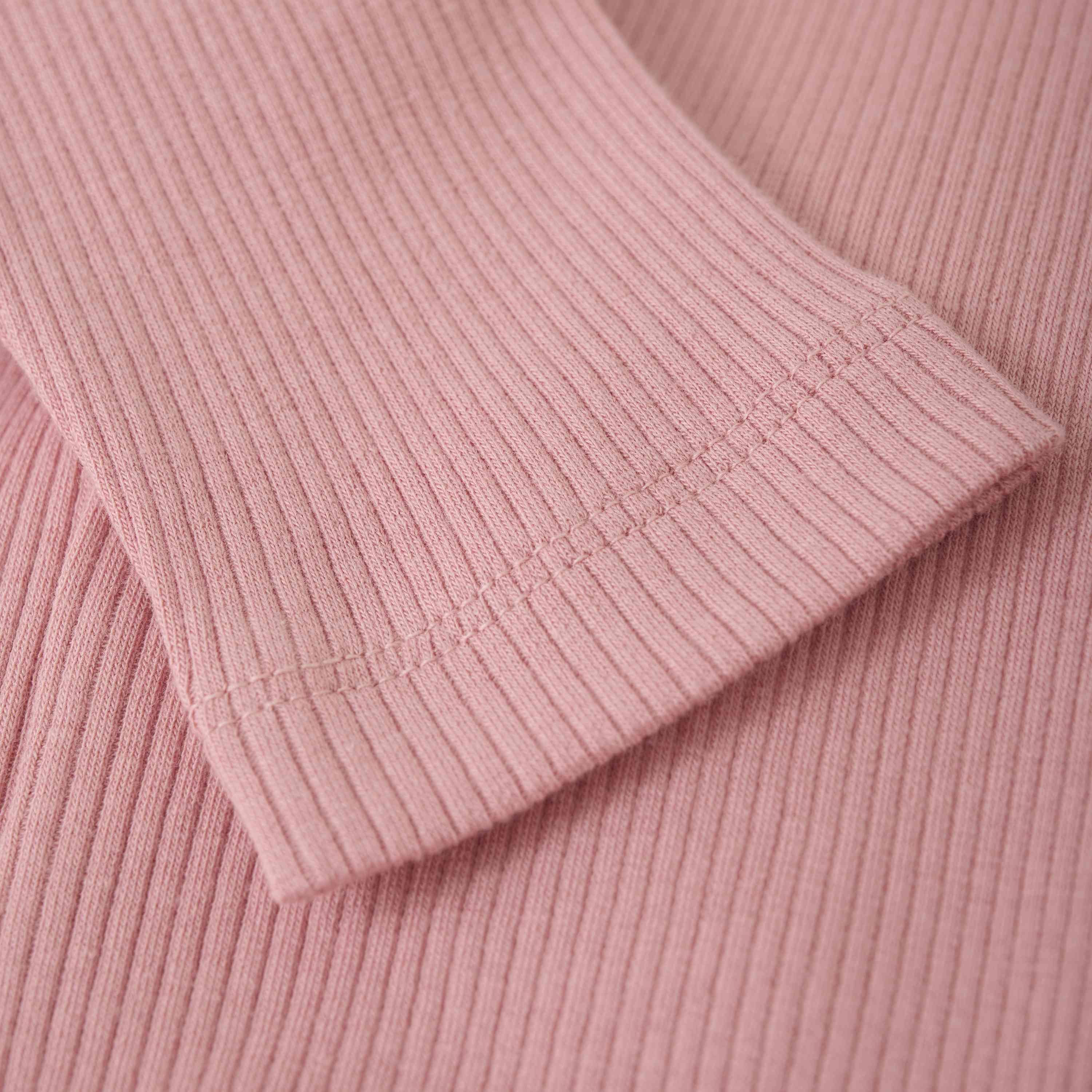 Rib-Leggings rosa - nila kids