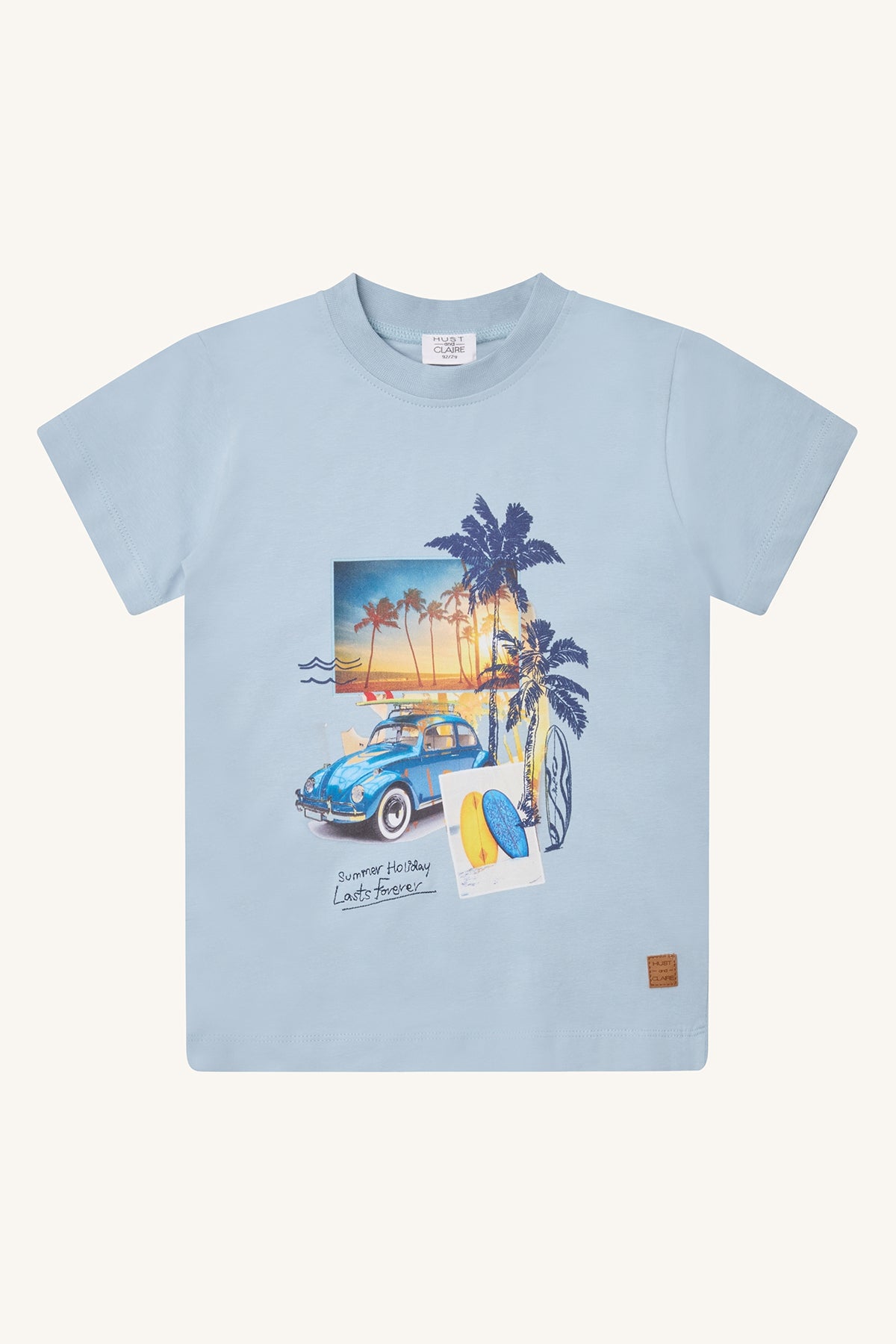 Hust and Claire T-Shirt Baby Blue