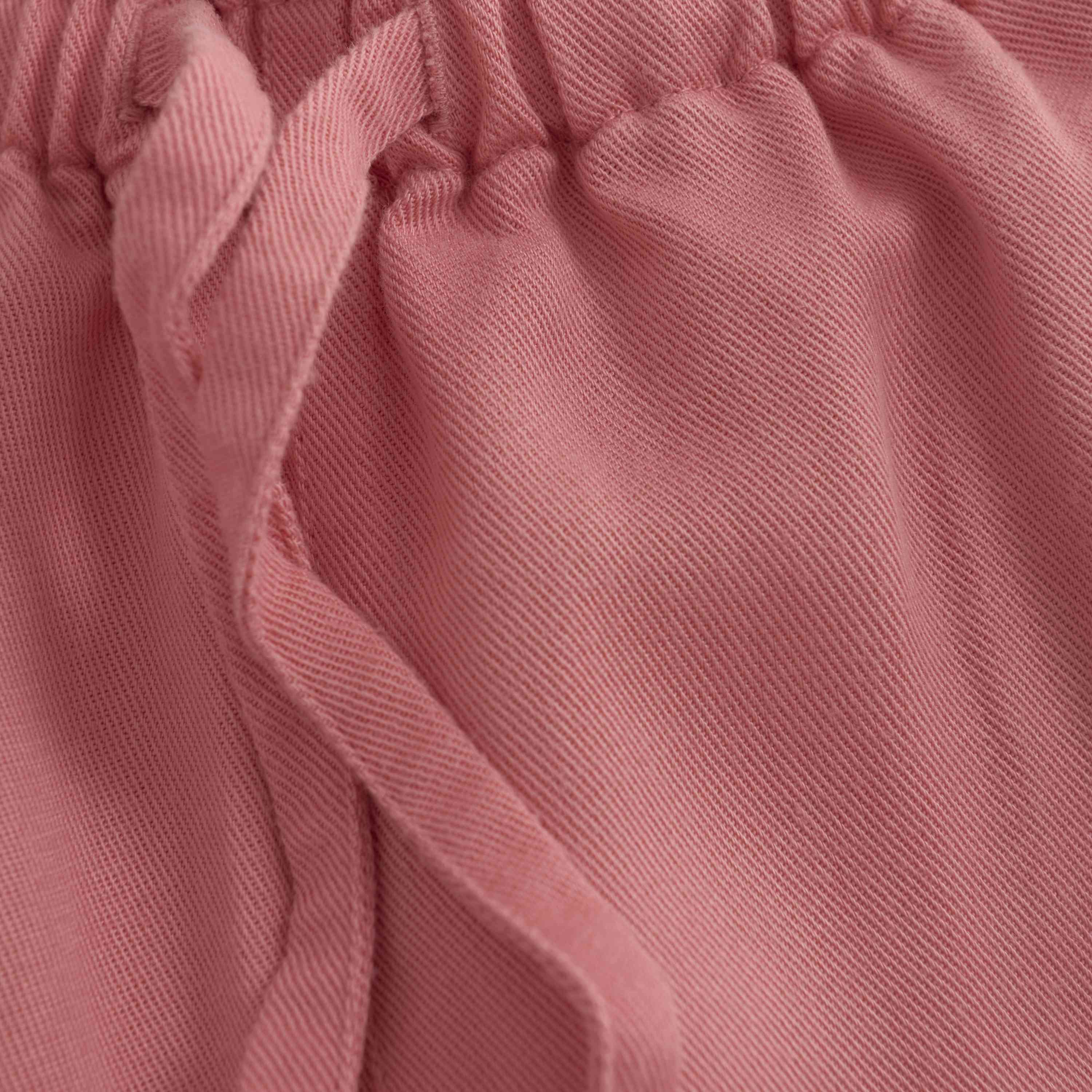 Weite Lyocell-Hose – luftig & lässig in Rosa