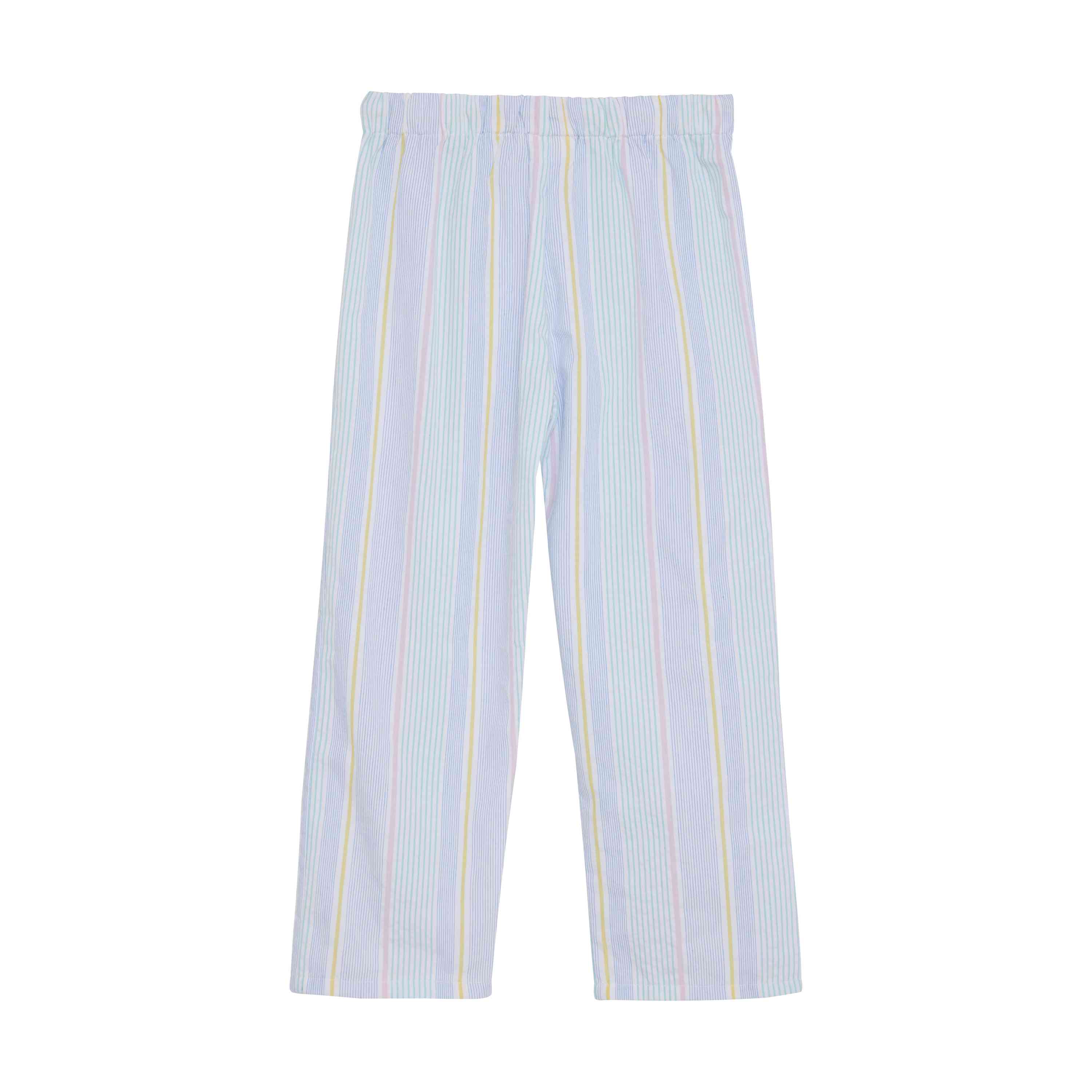 Leichte Sommerhose aus Seersucker