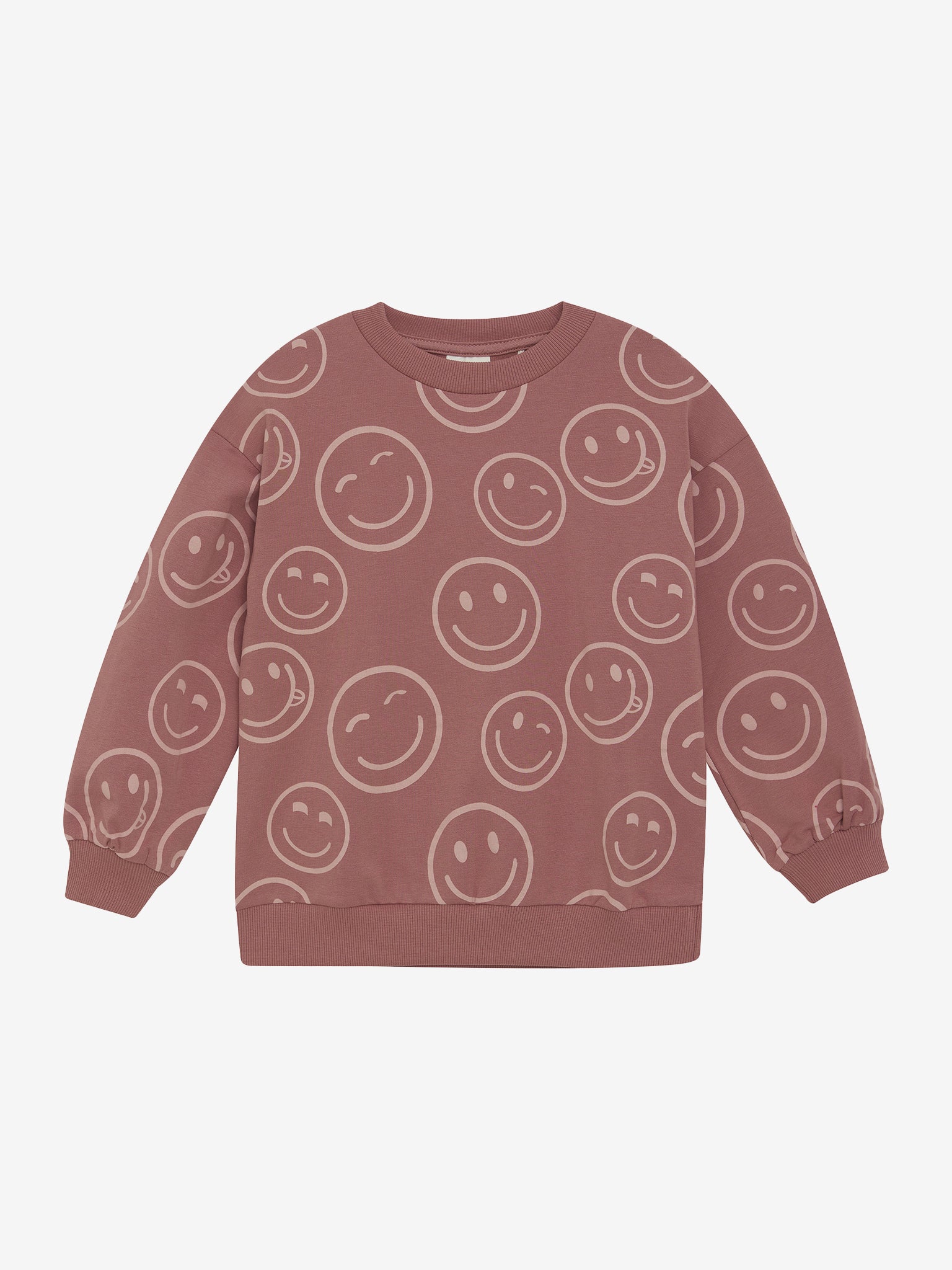 Sweatshirt LS AOP Smiley - nila kids