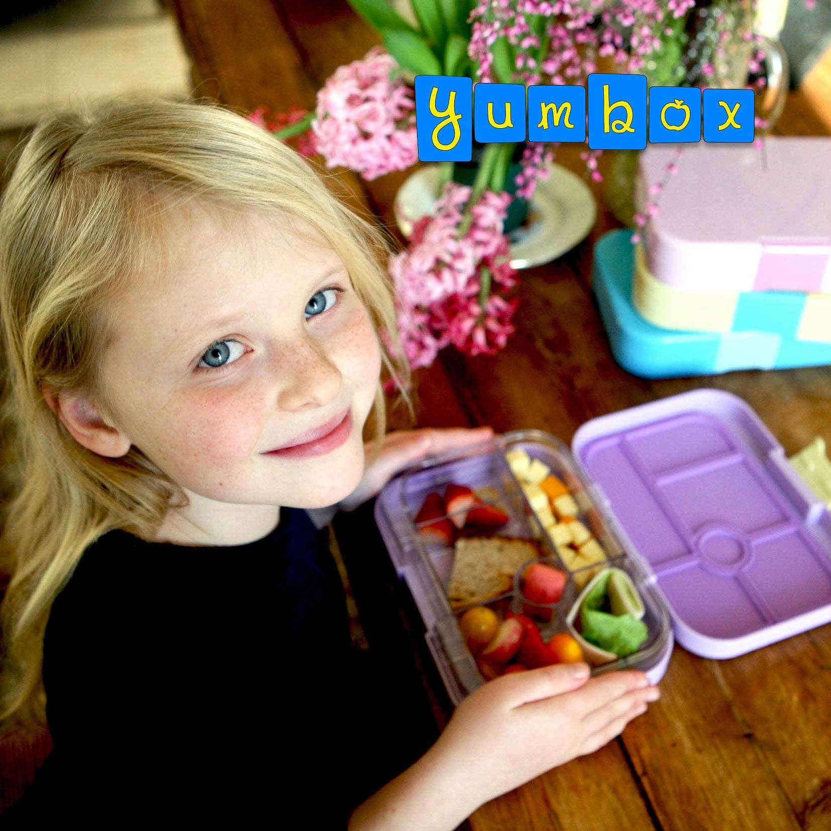Auslaufsichere Bento-Lunchbox für Kinder - Yumbox Lavande Lila (Einhorn) - nila kids