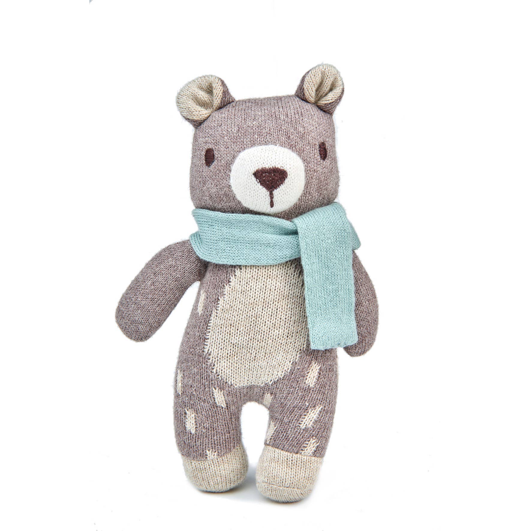 Fred der Bär, gestricktes Spielzeug - nila kids