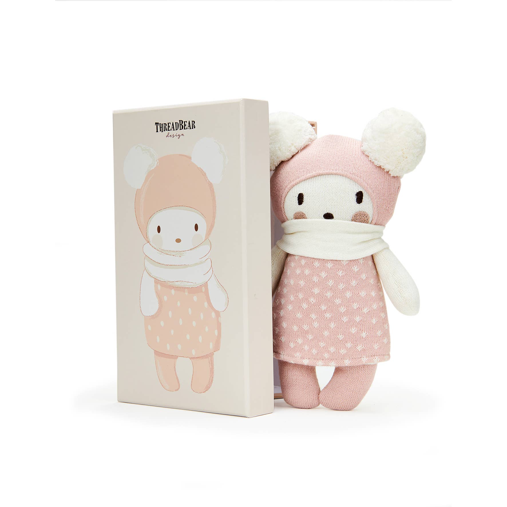 Baby Bella gestrickte Puppe in Geschenkbox - nila kids