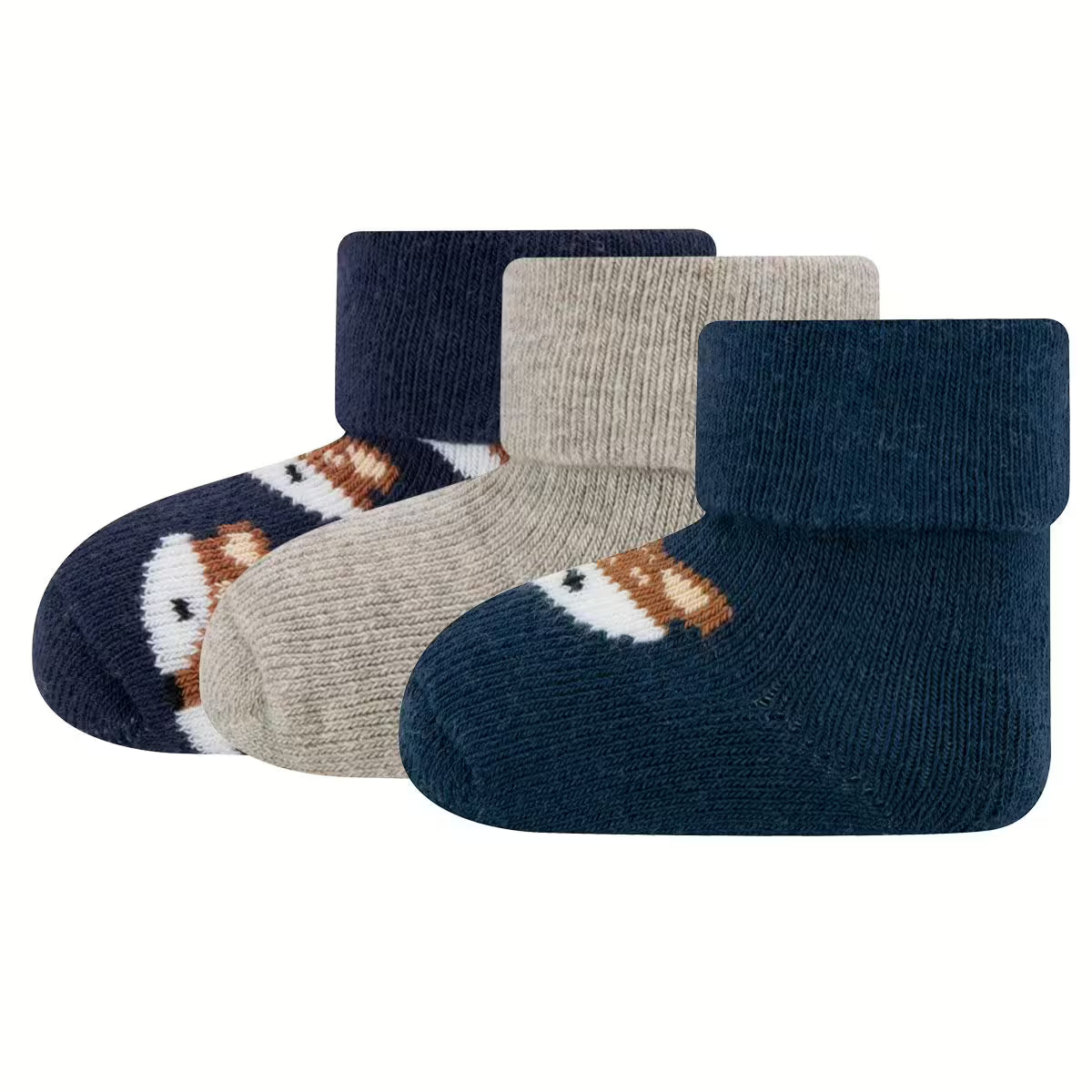 Babysocken 3er Pack Fuchs - nila kids