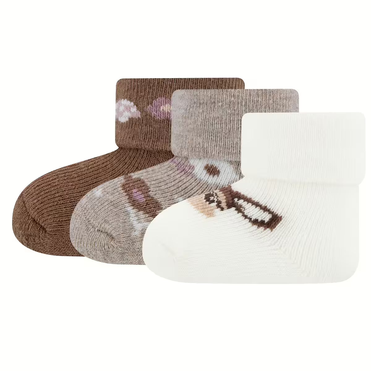 Babysocken 3er Pack Reh - nila kids
