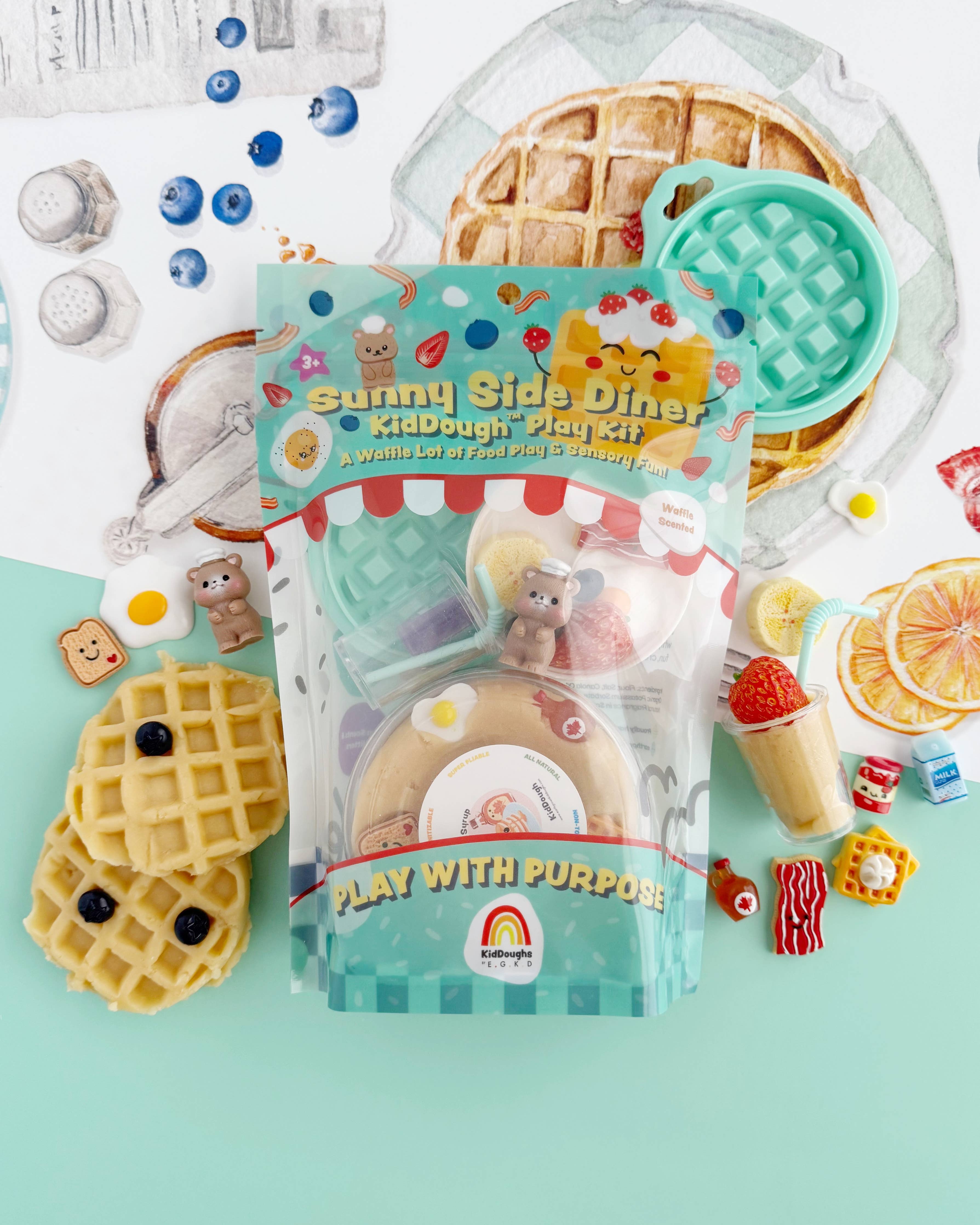 Sunny Side Diner KidDough Spielset - nila kids