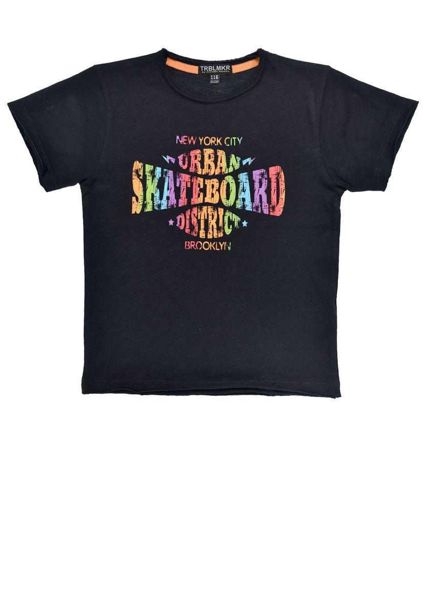 -Shirt „Skateboard“ – 100 % Baumwolle | Lässig, cool & stylisch - nila kids
