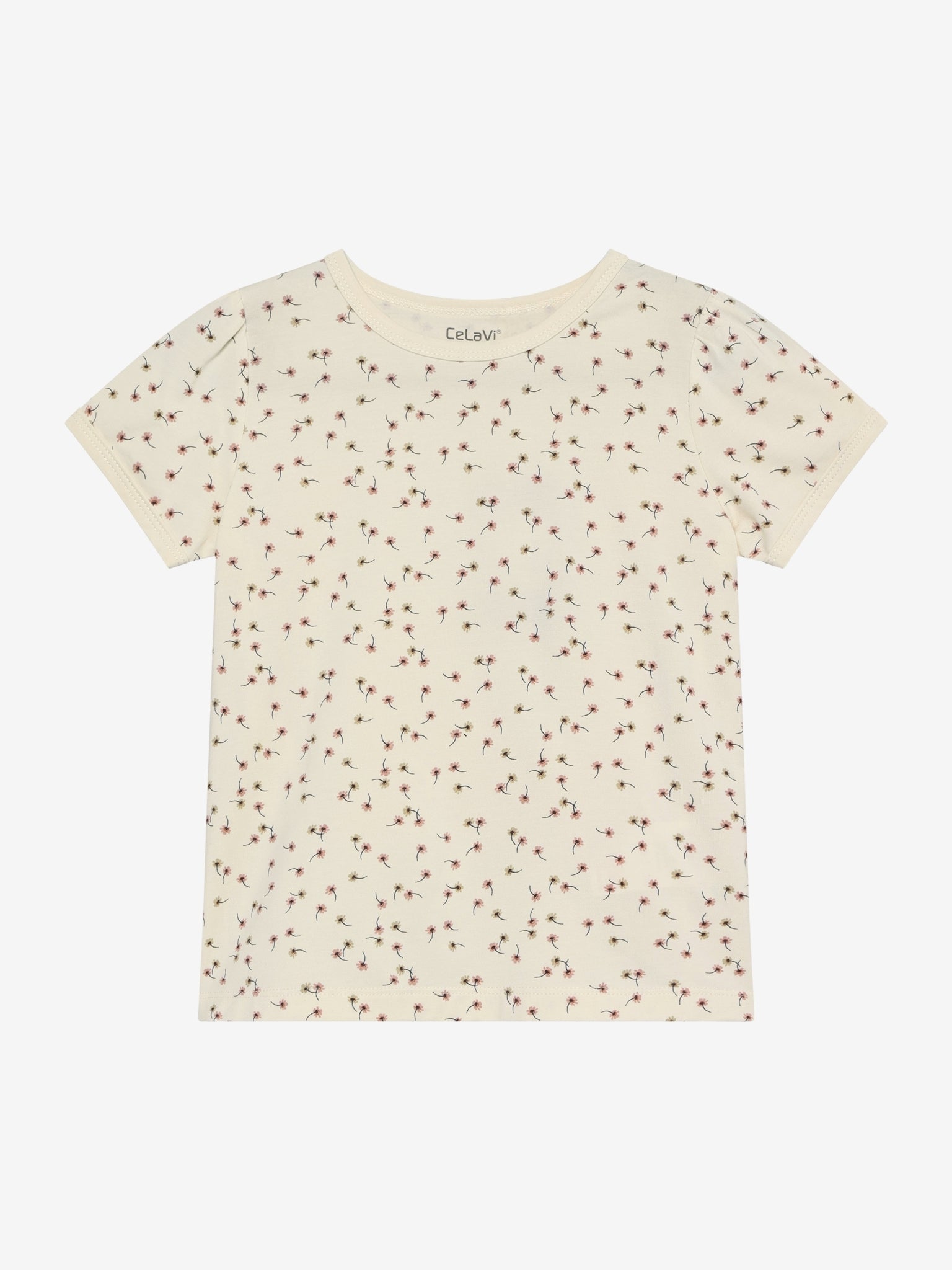 Summer Pyjamas Set Blumenmuster aus Bambus - nila kids
