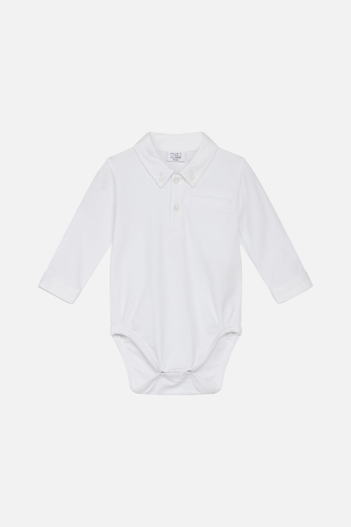 HCBasil - Langarm Body mit Kragen - nila kids