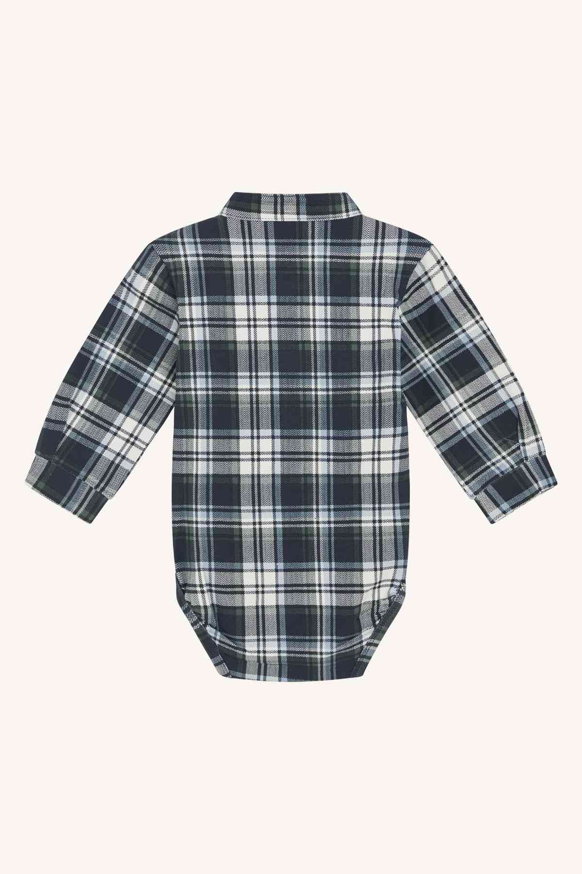 HCBoye - Langarmbody Stehkragen - nila kids
